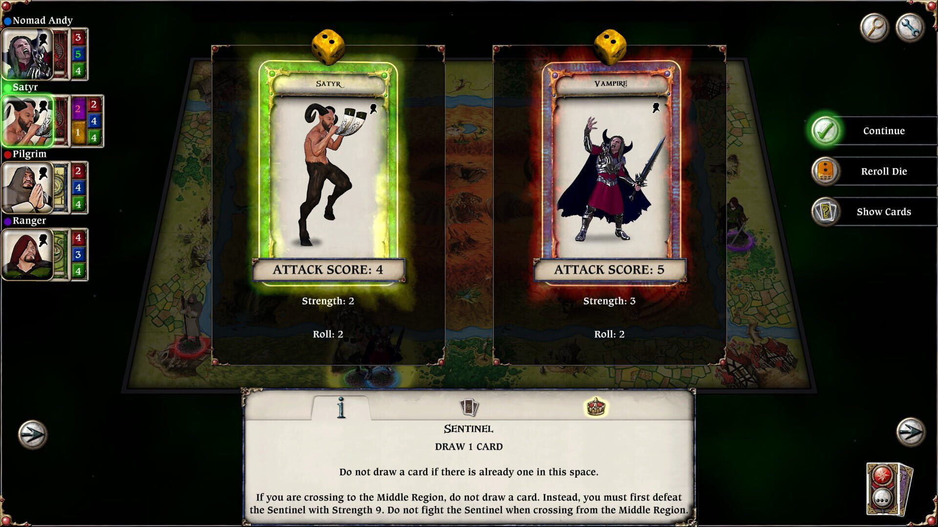 Screenshot for Talisman: Digital Edition - Satyr