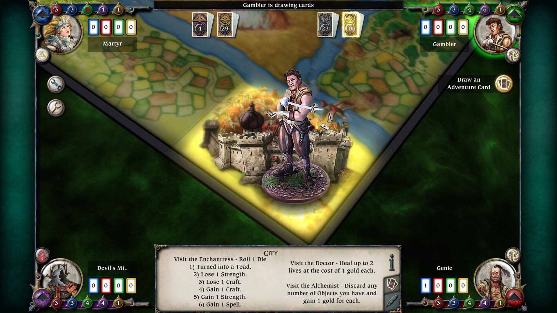 Screenshot for Talisman: Digital Edition - Gambler