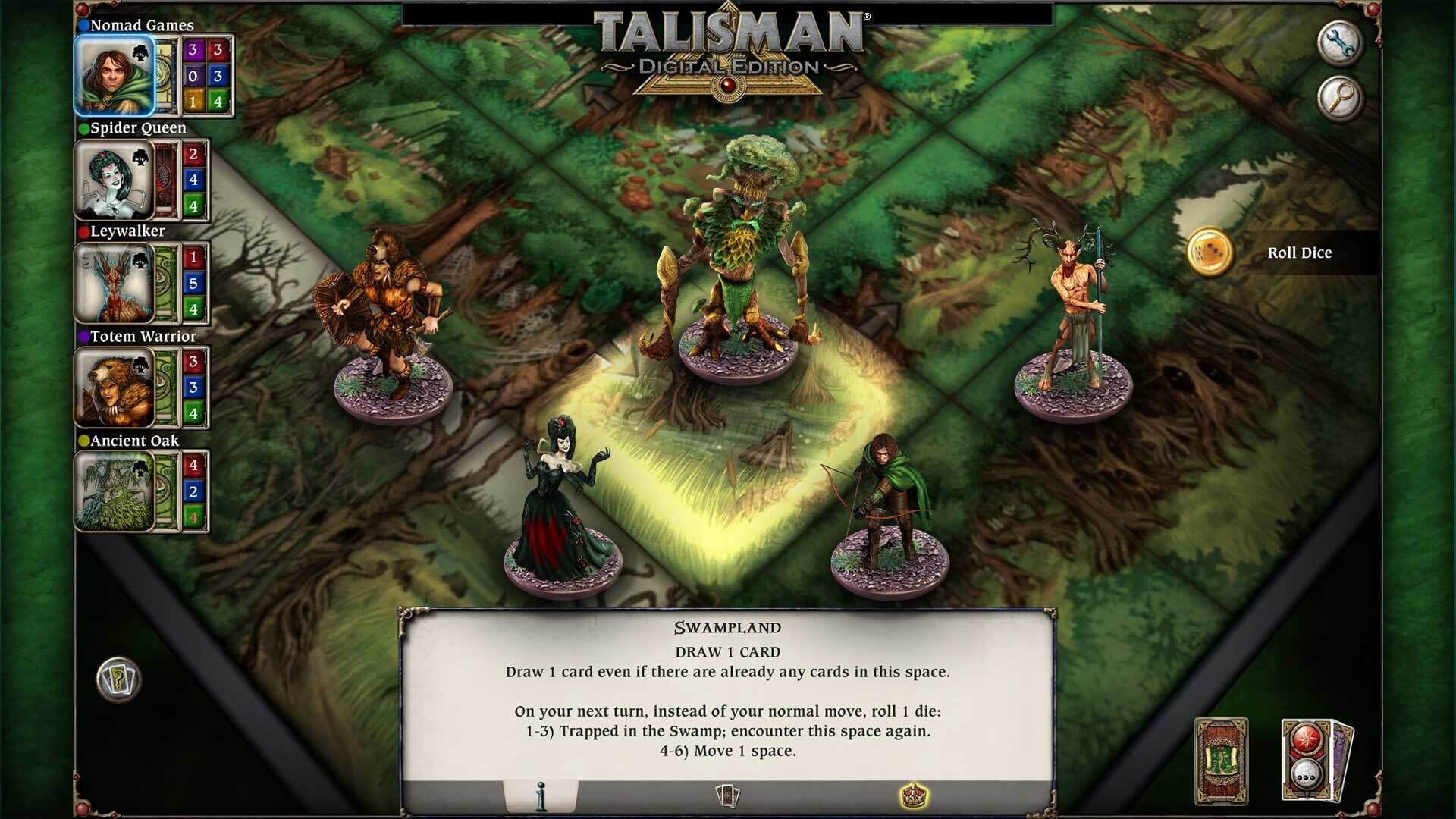 Screenshot for Talisman: The Woodland