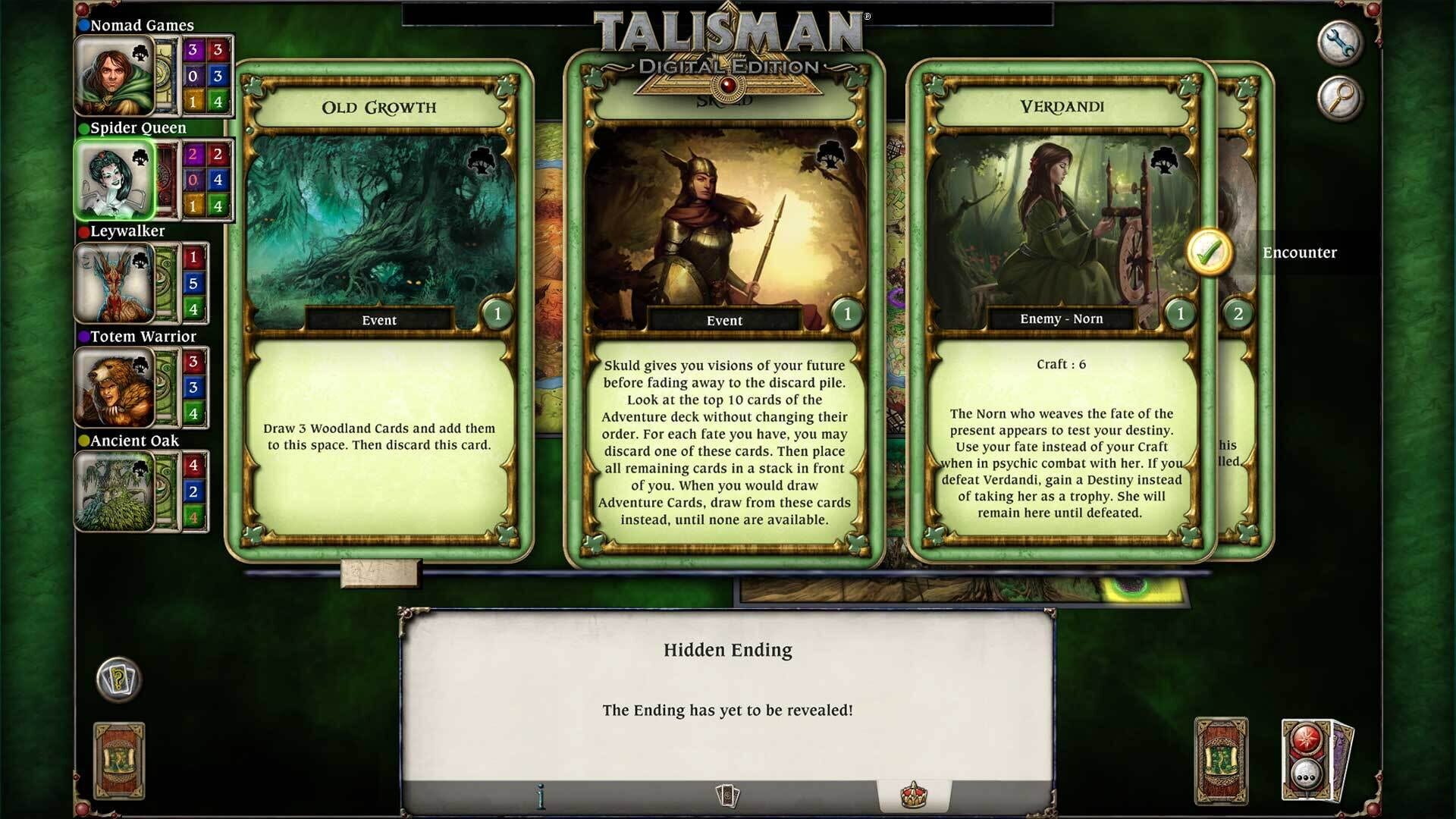 Screenshot for Talisman: The Woodland
