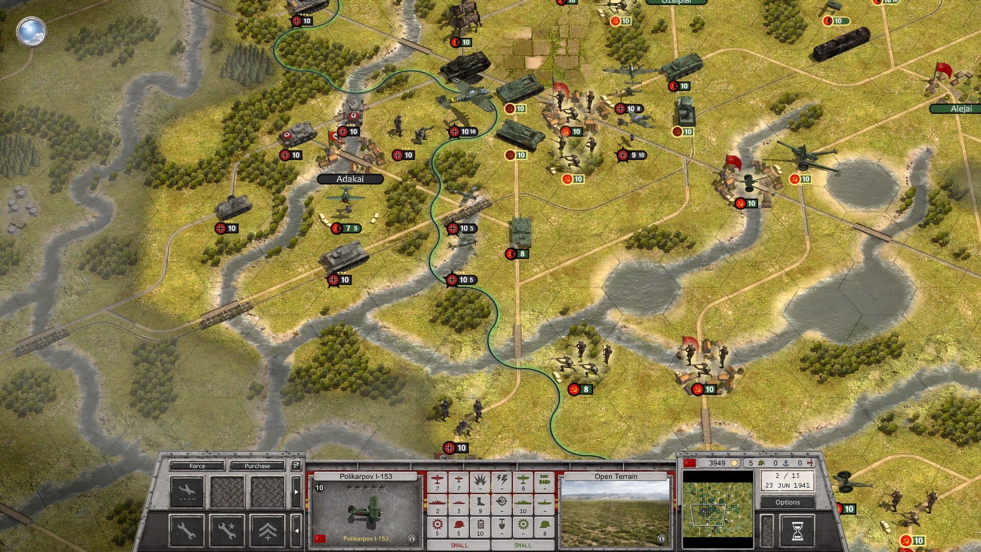 Screenshot for Order of Battle: Red Star