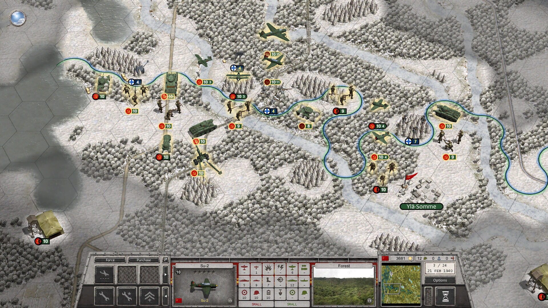 Screenshot for Order of Battle: Red Star