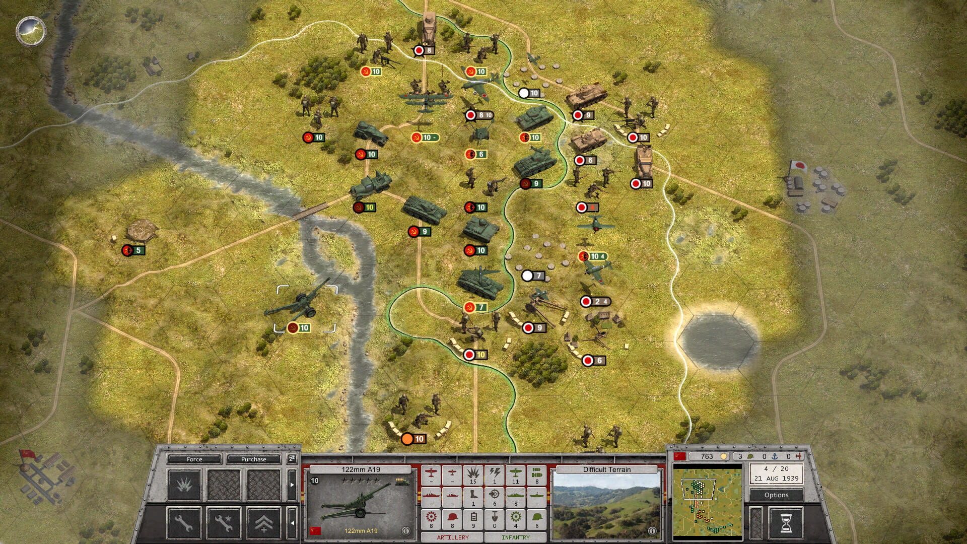 Screenshot for Order of Battle: Red Star