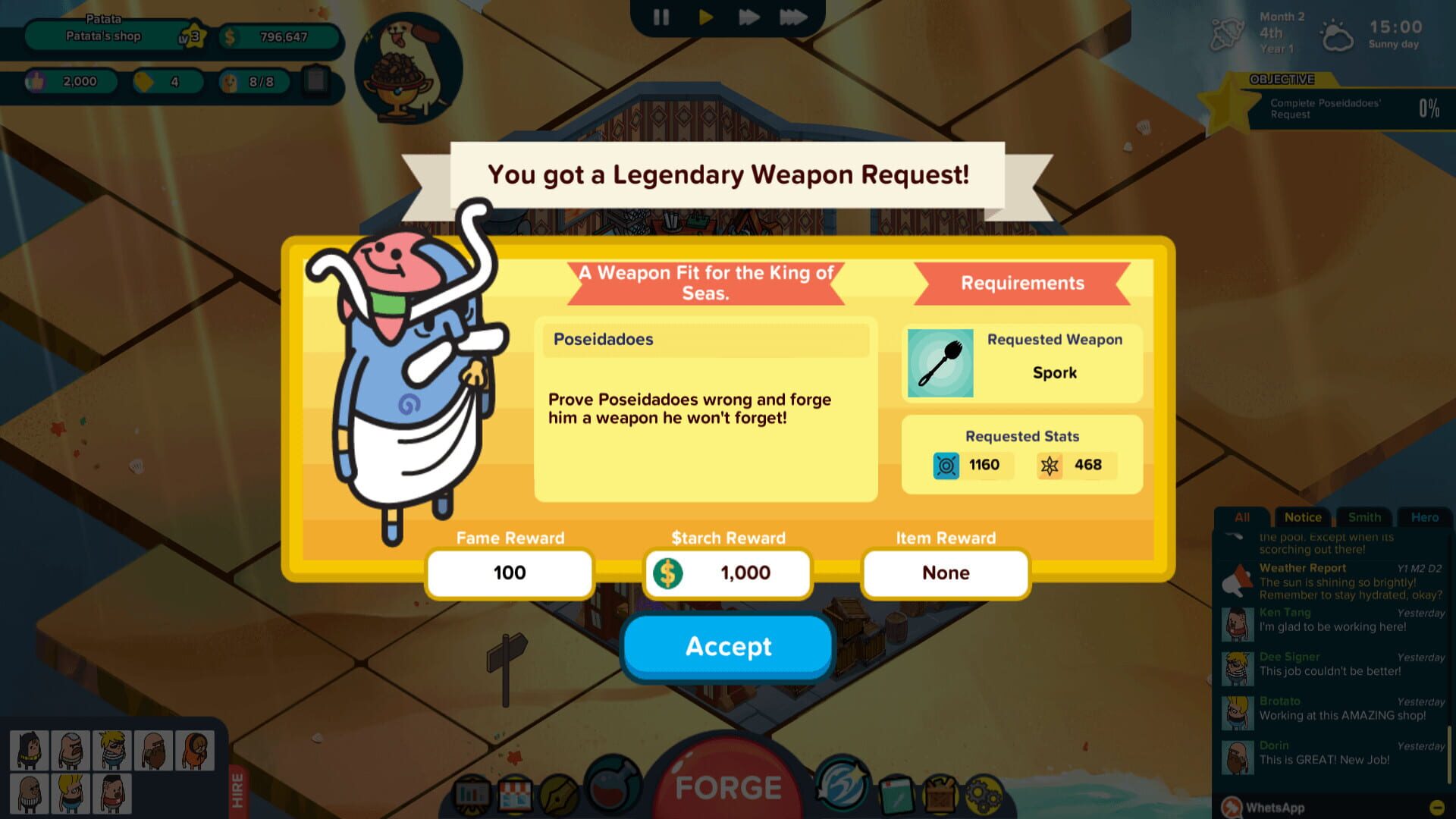 Screenshot for Holy Potatoes! A Weapon Shop?!: Spud Tales - Journey to Olympus