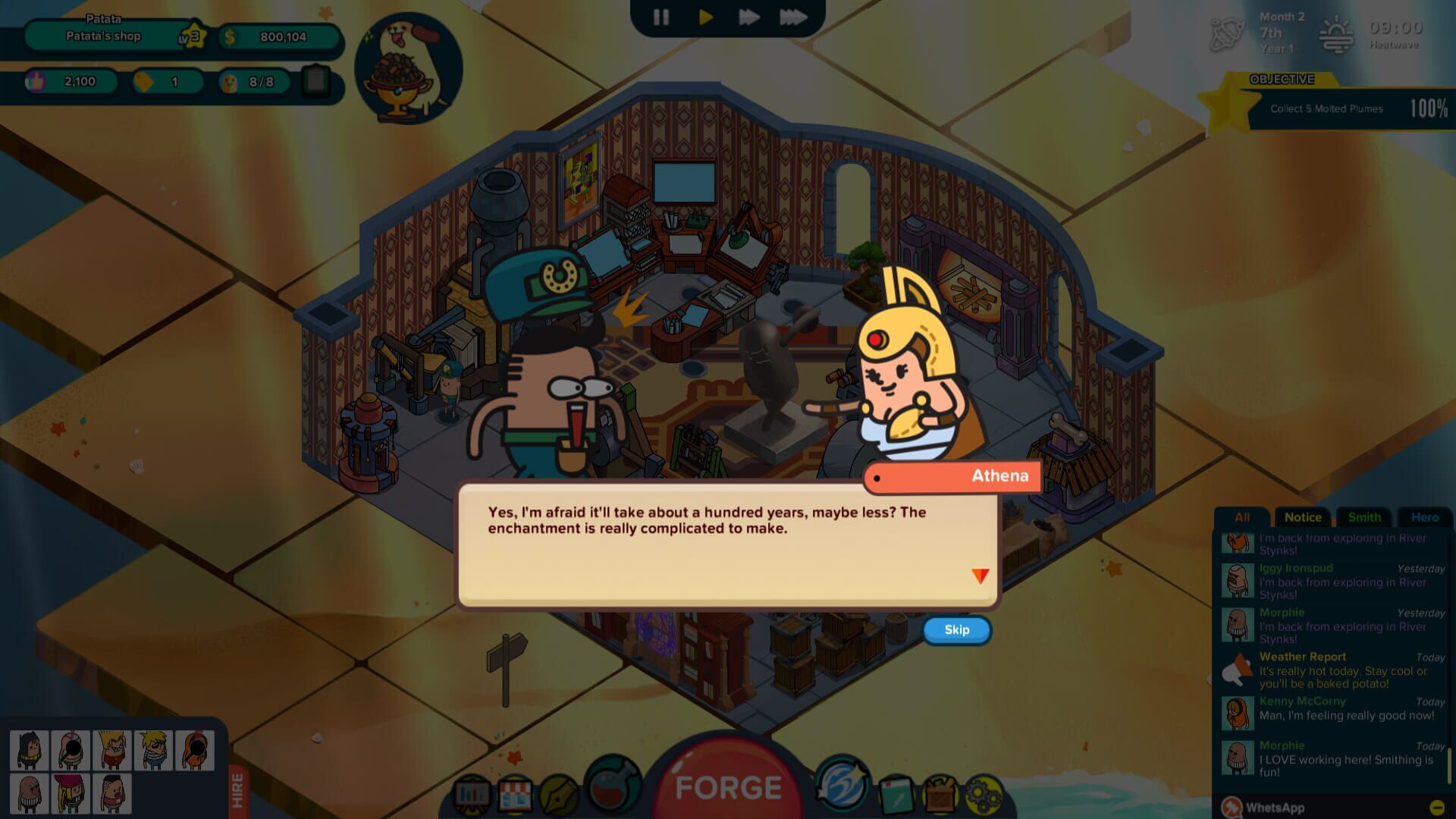 Screenshot for Holy Potatoes! A Weapon Shop?!: Spud Tales - Journey to Olympus