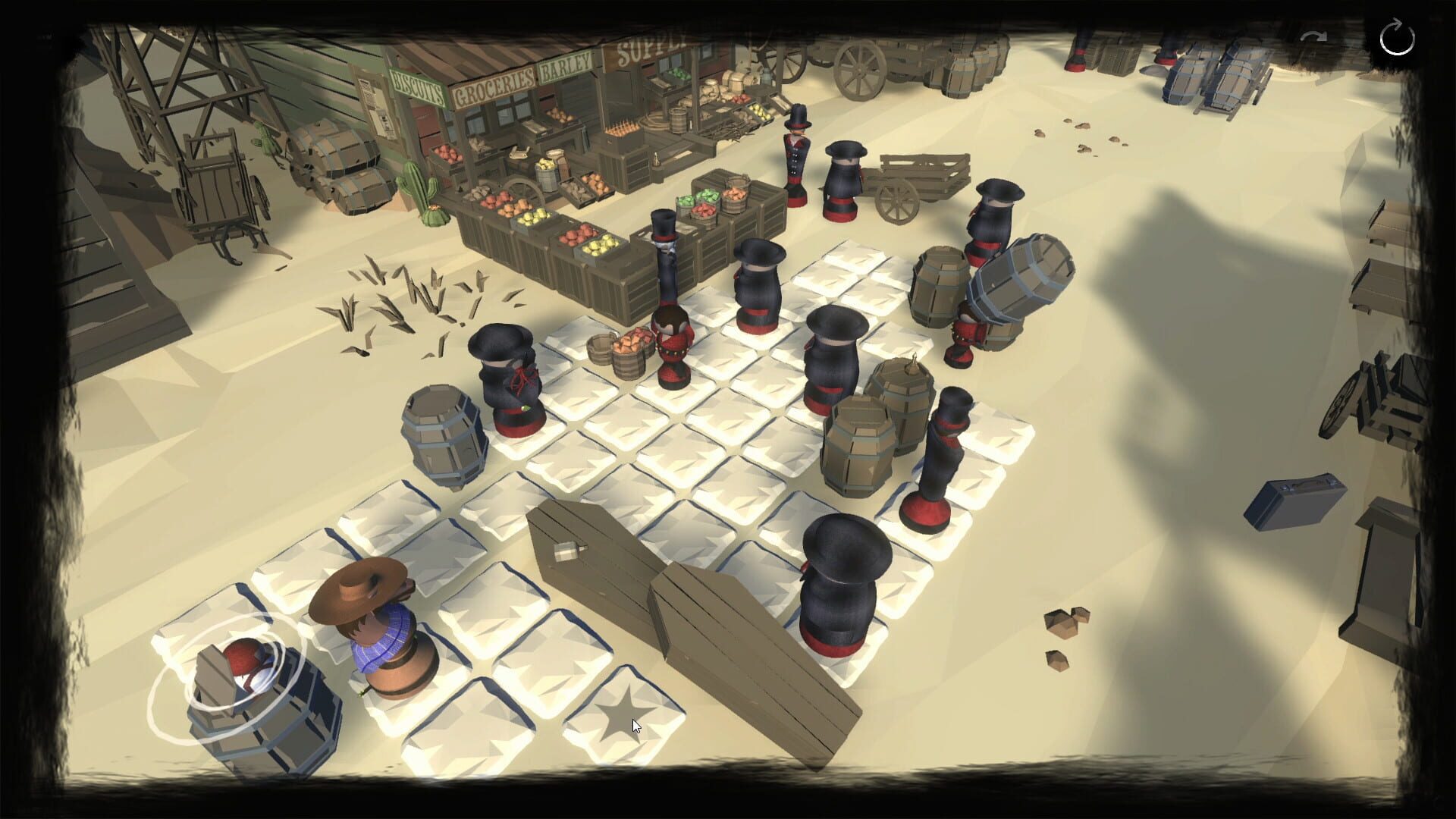 Screenshot for Chess Knights: High Noon