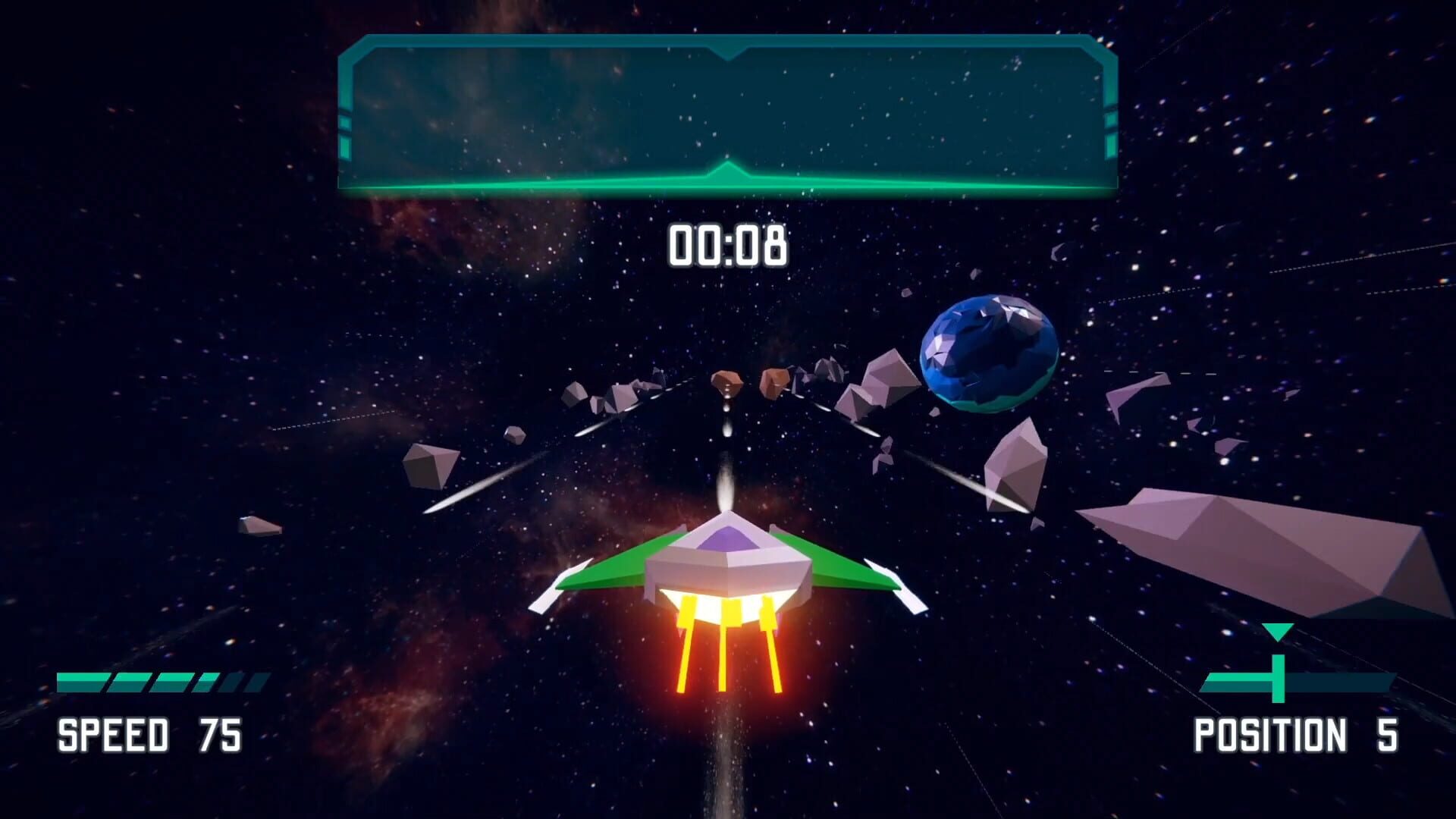 Screenshot for Space Wave Race