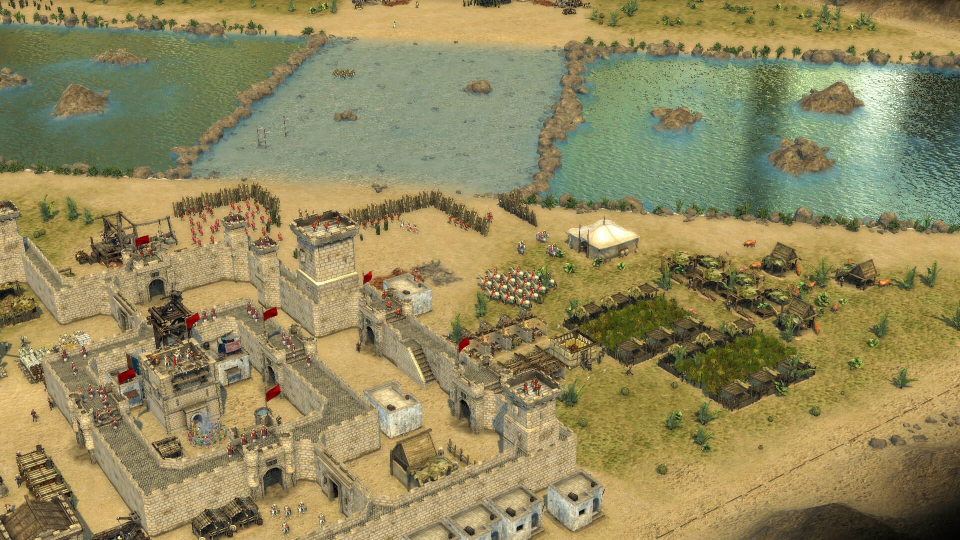 Screenshot for Stronghold Crusader II: The Jackal & The Khan