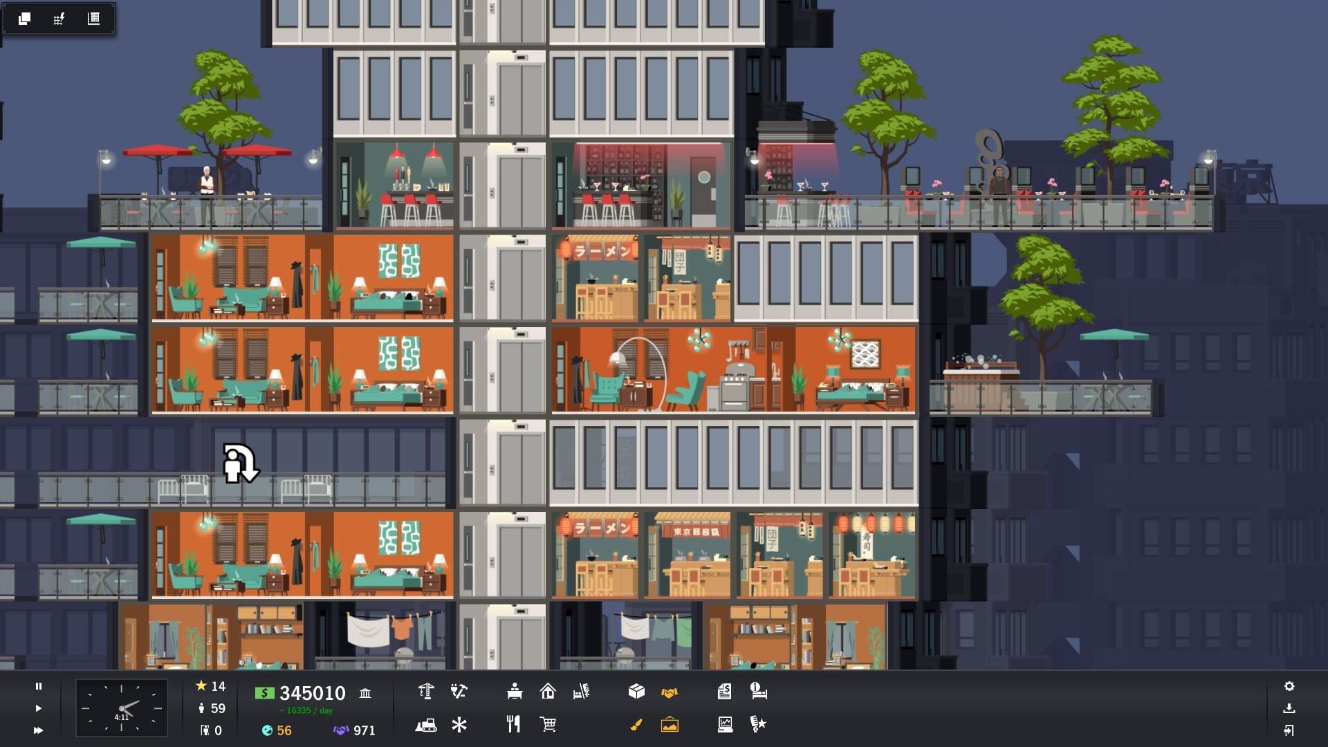 Screenshot for Project Highrise: Tokyo Towers