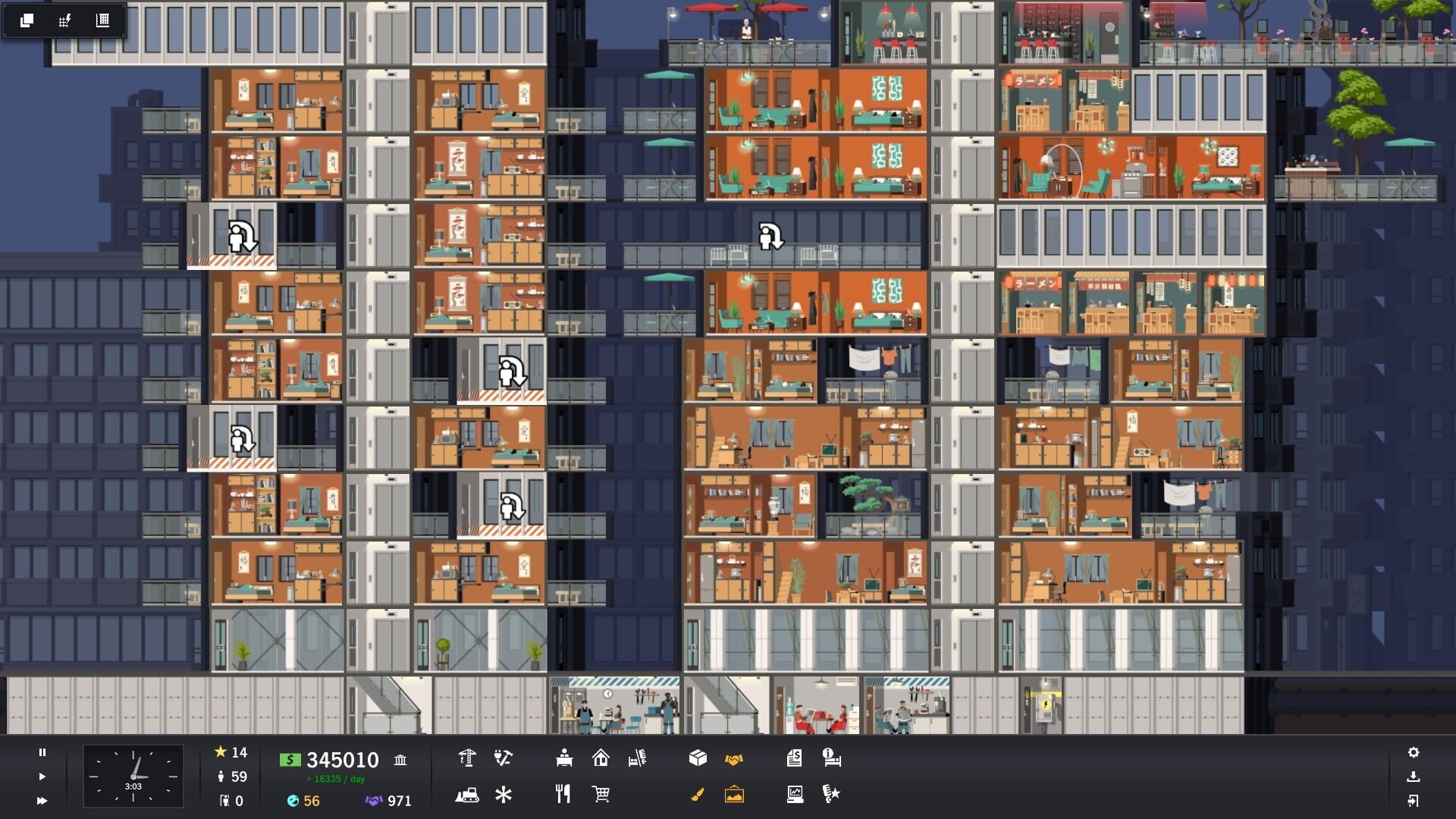 Screenshot for Project Highrise: Tokyo Towers