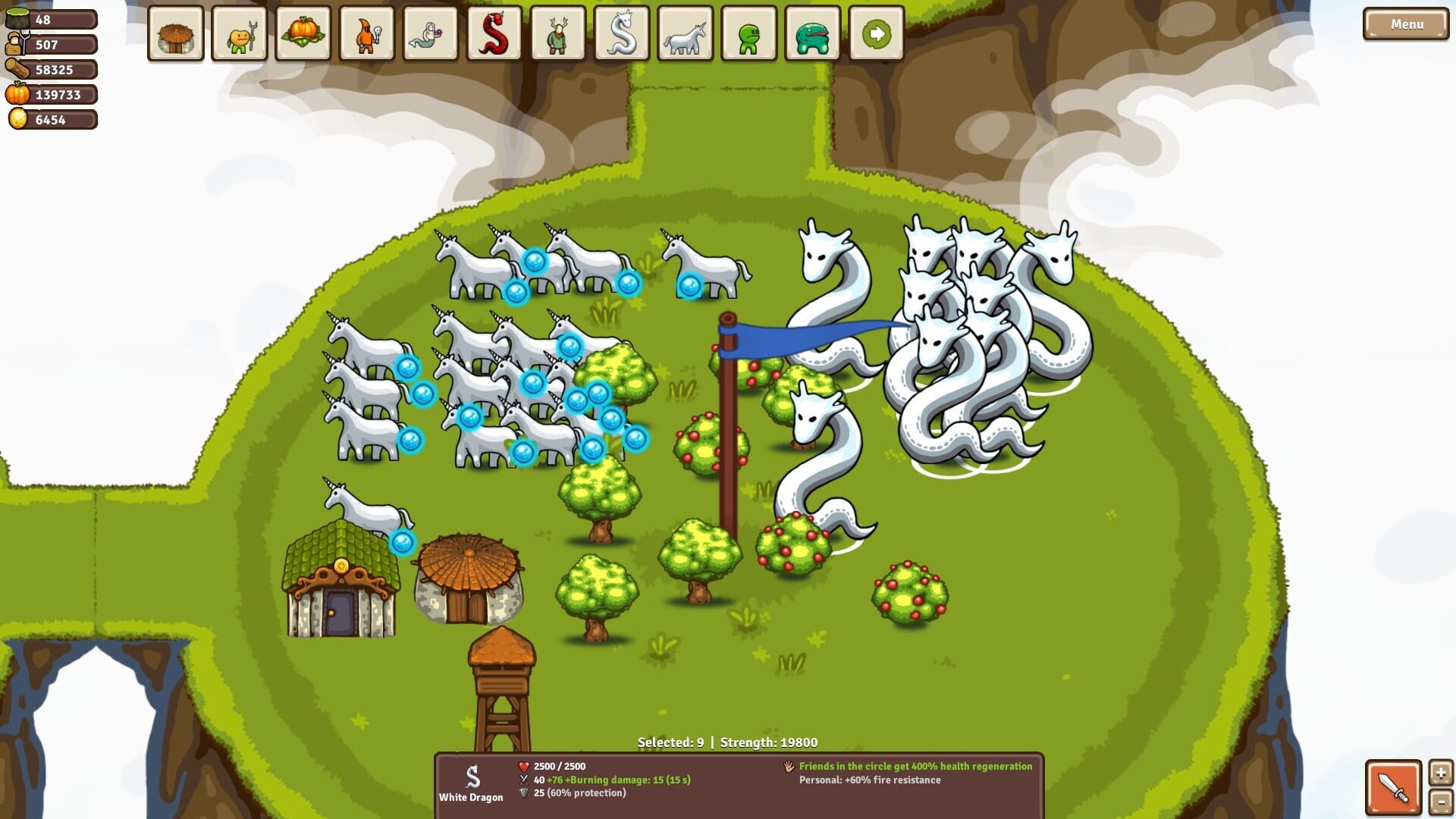 Screenshot for Circle Empires: Apex Monsters!