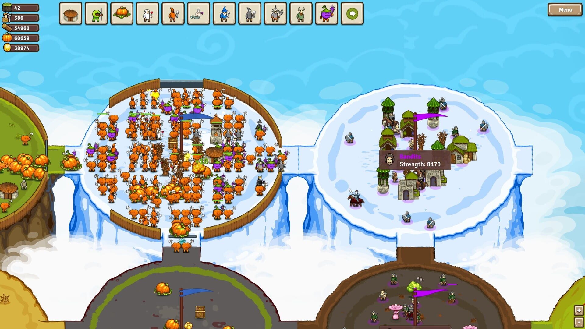 Screenshot for Circle Empires: Apex Monsters!