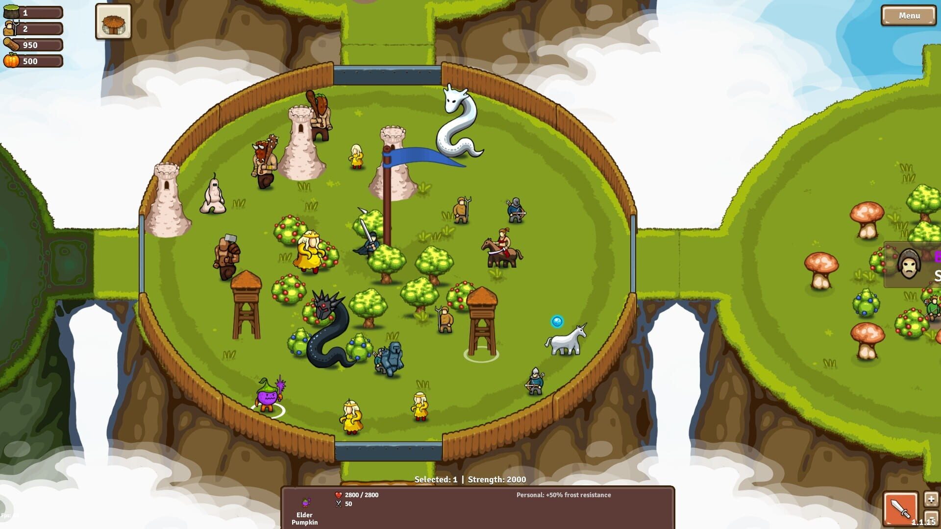 Screenshot for Circle Empires: Apex Monsters!