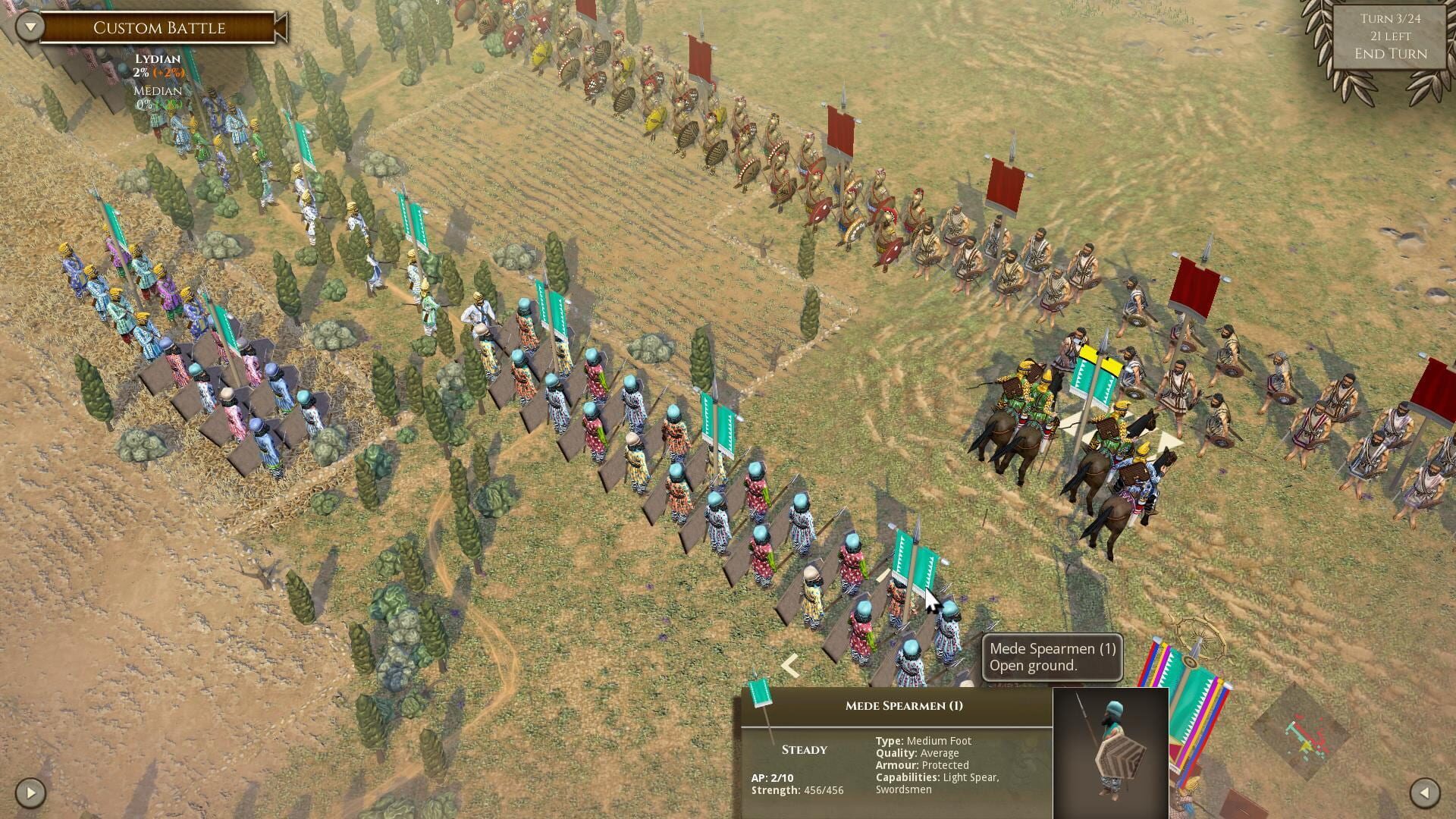 Screenshot for Field of Glory II: Rise of Persia