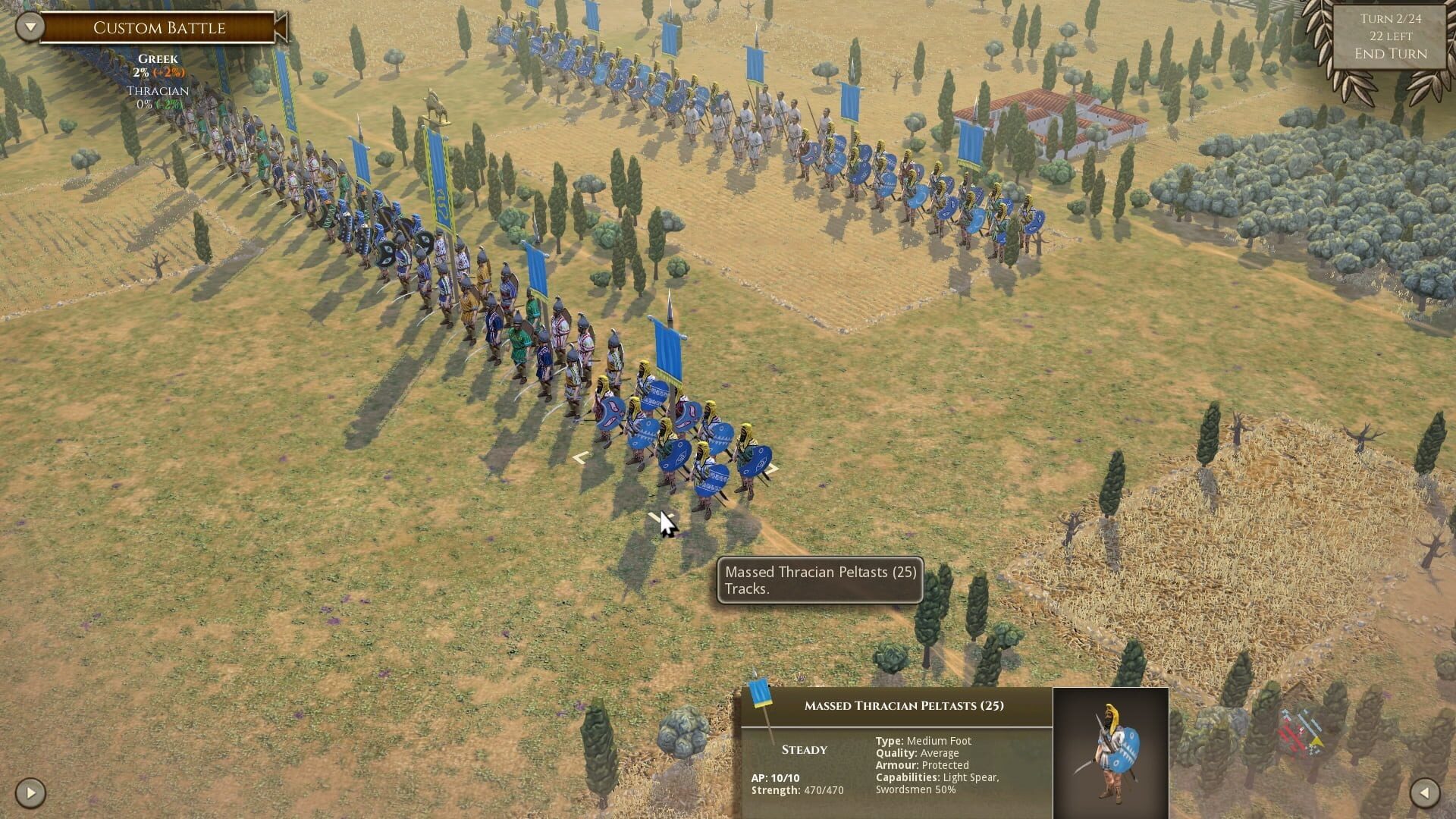 Screenshot for Field of Glory II: Rise of Persia