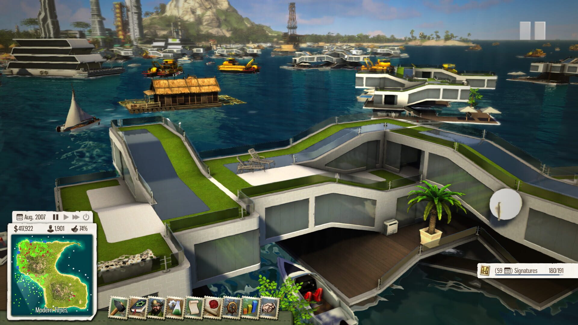 Screenshot for Tropico 5: Waterborne