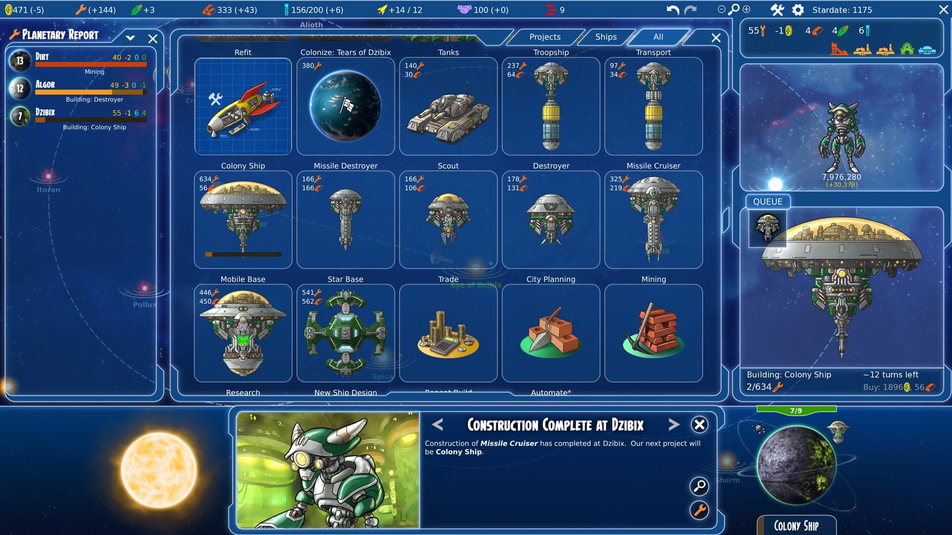 Screenshot for Stars in Shadow: Legacies