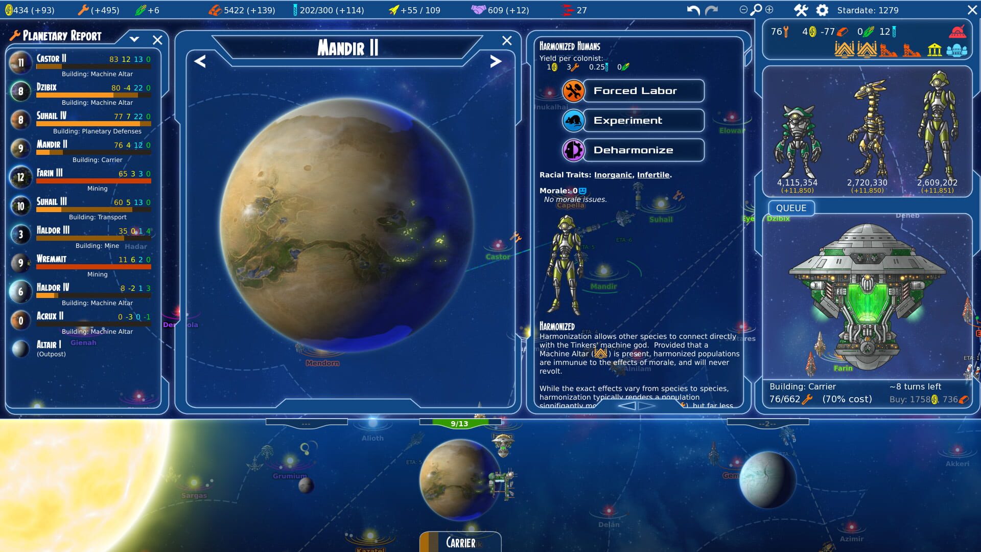 Screenshot for Stars in Shadow: Legacies