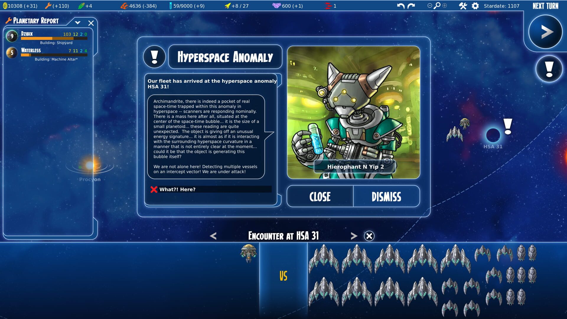 Screenshot for Stars in Shadow: Legacies