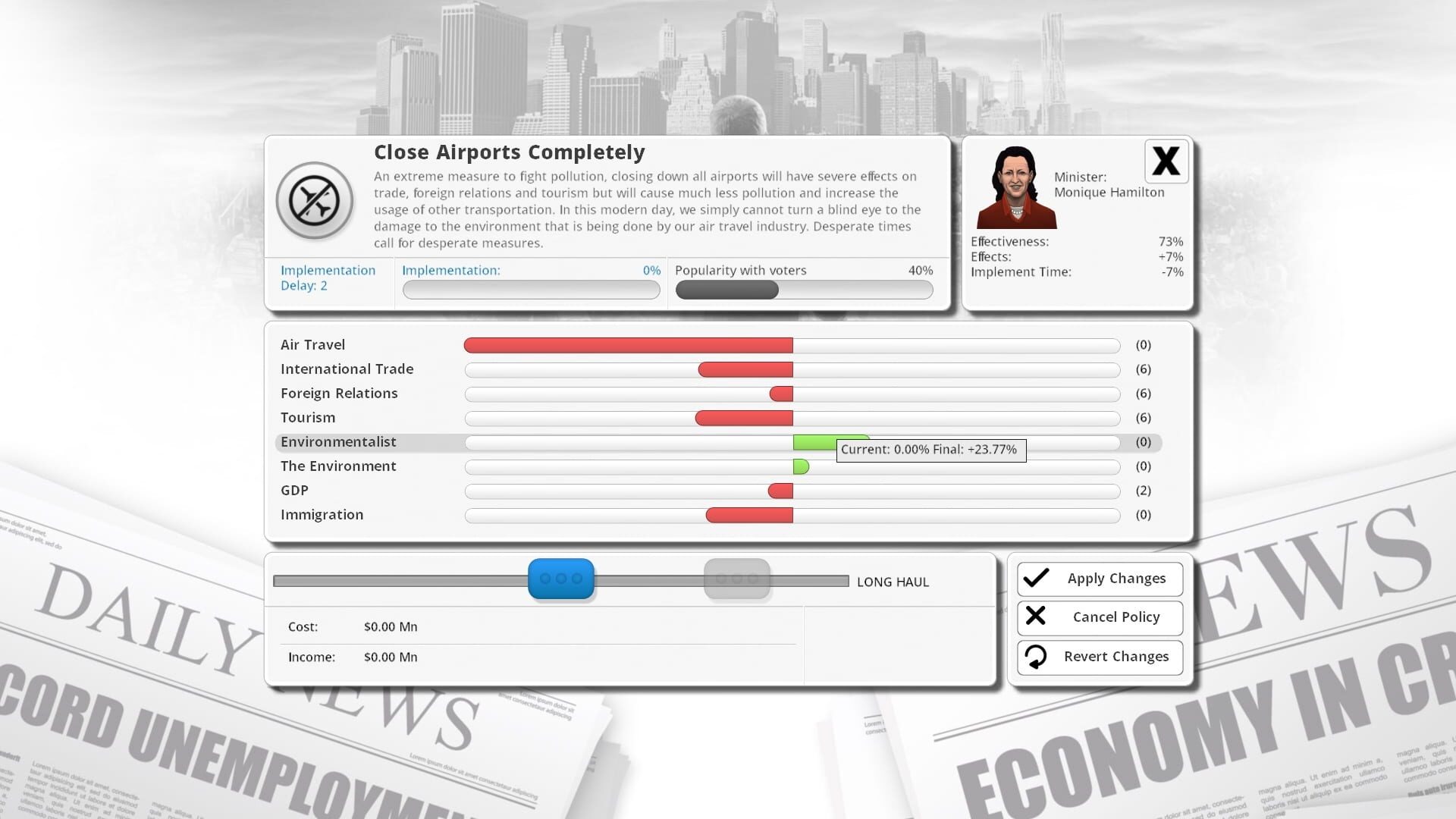 Screenshot for Democracy 3: Extremism