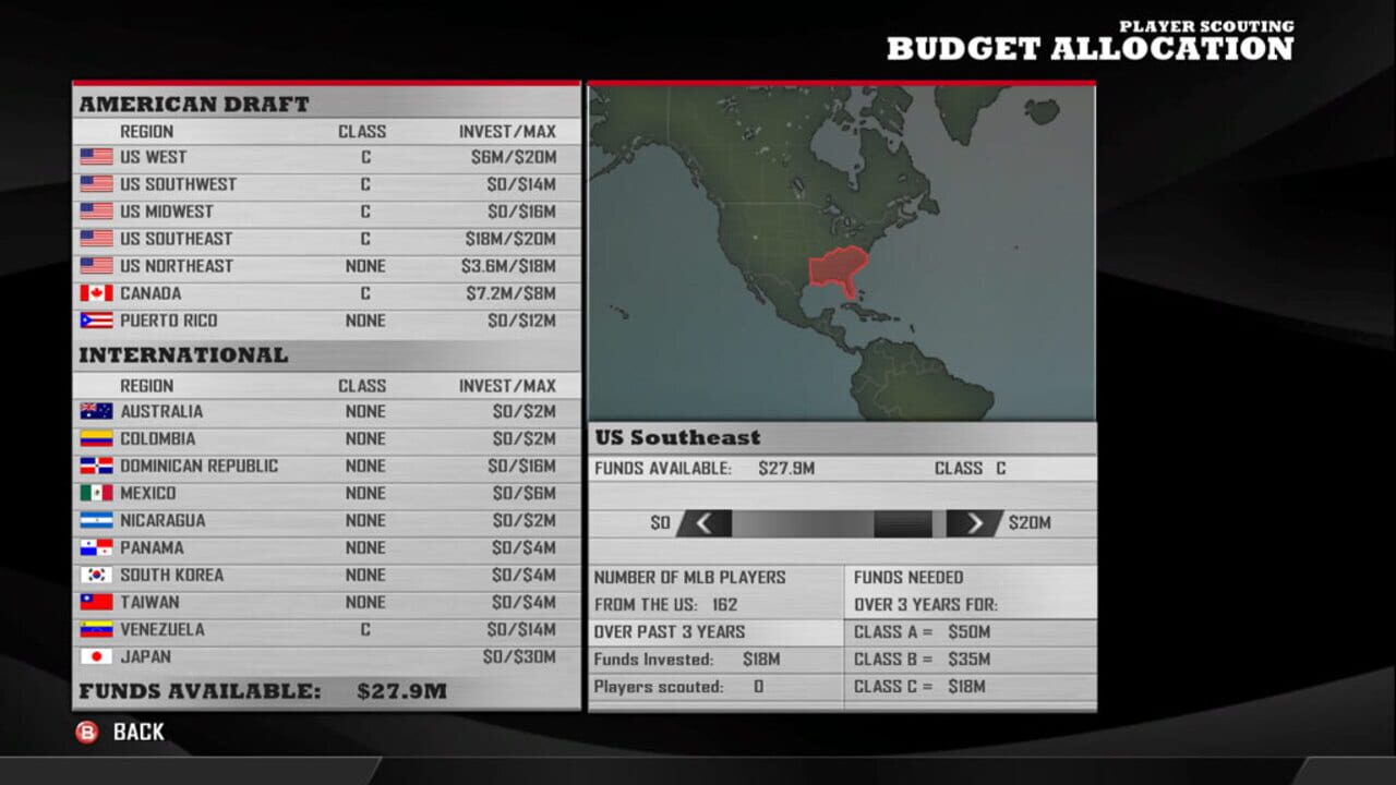 Screenshot for MLB Front Office Manager