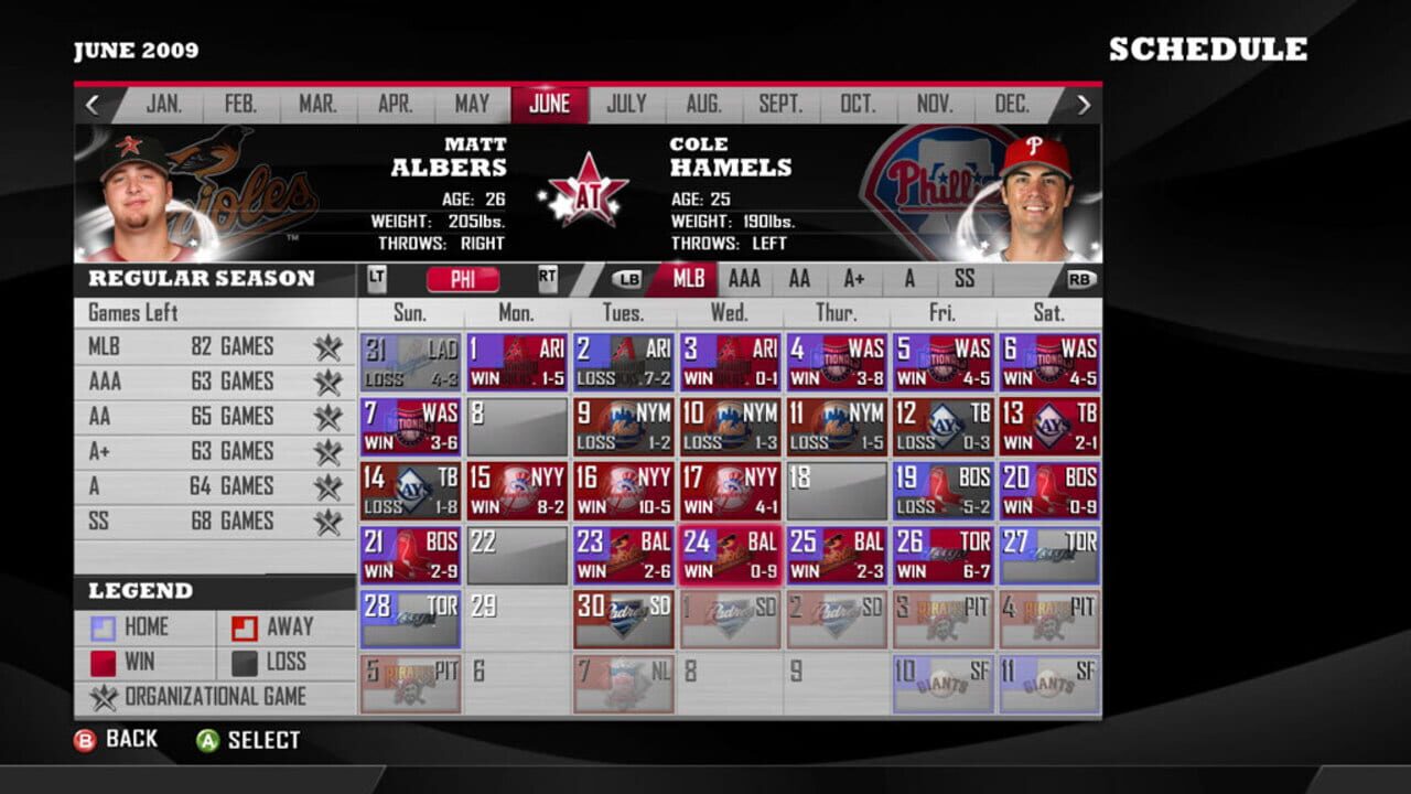 Screenshot for MLB Front Office Manager