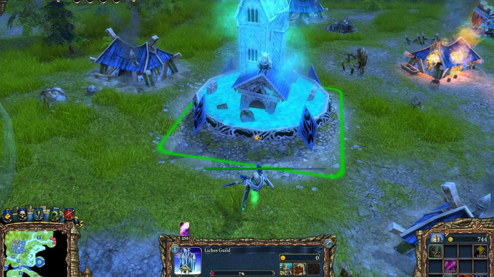 Screenshot for Majesty 2: Monster Kingdom