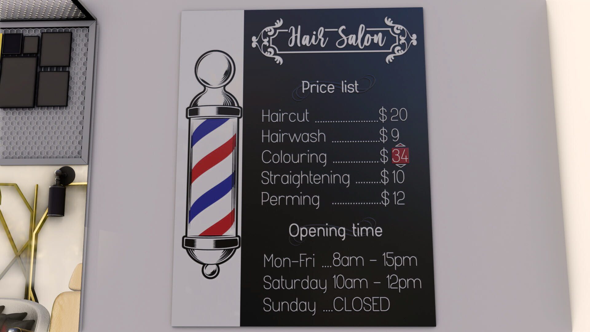 Screenshot for Hairdresser Simulator
