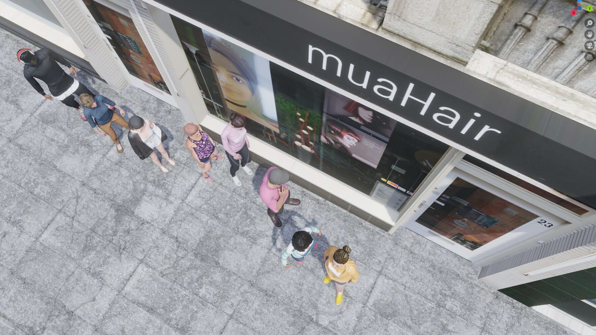 Screenshot for Hairdresser Simulator