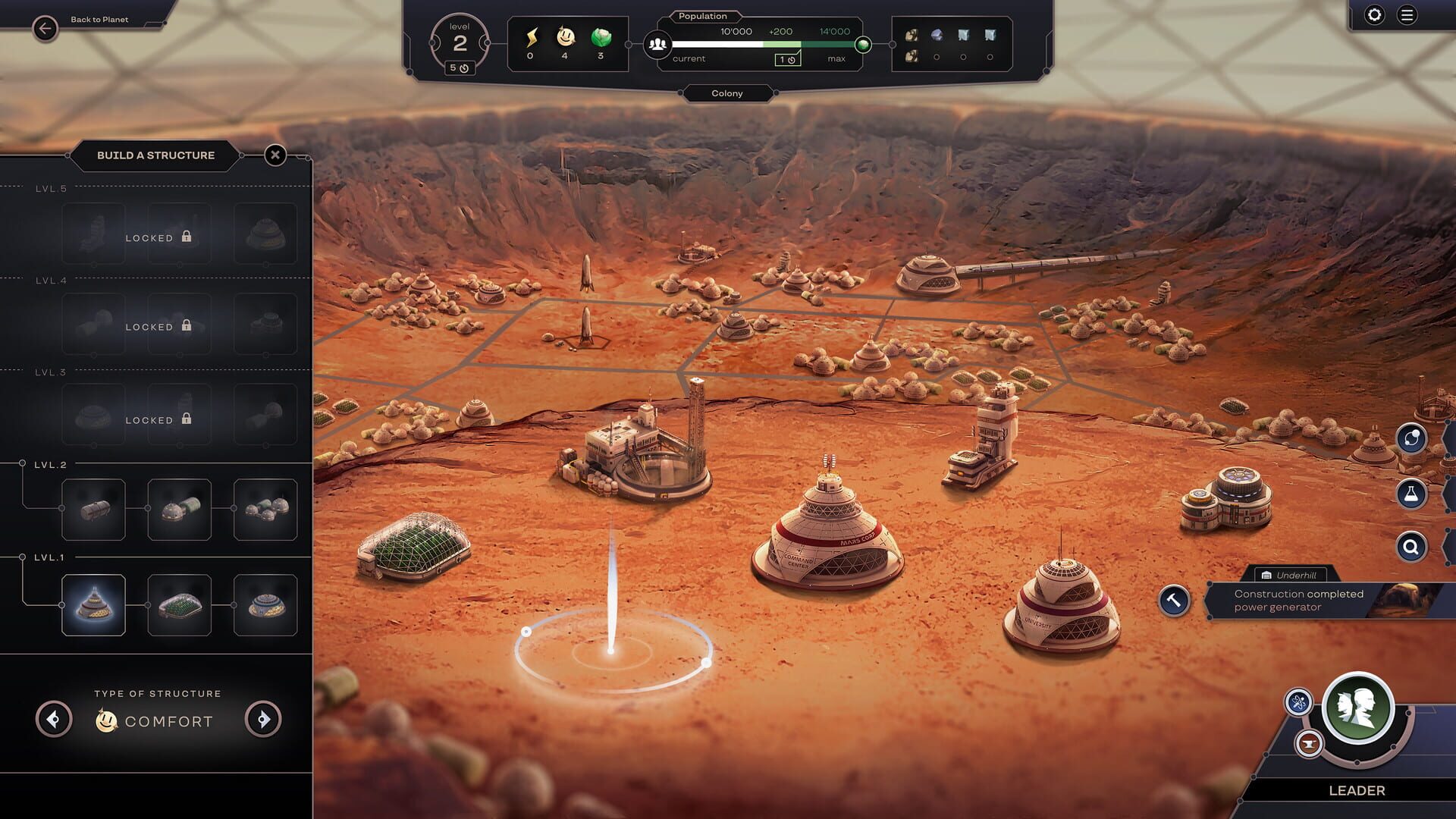 Screenshot for Terraformers: First Steps on Mars