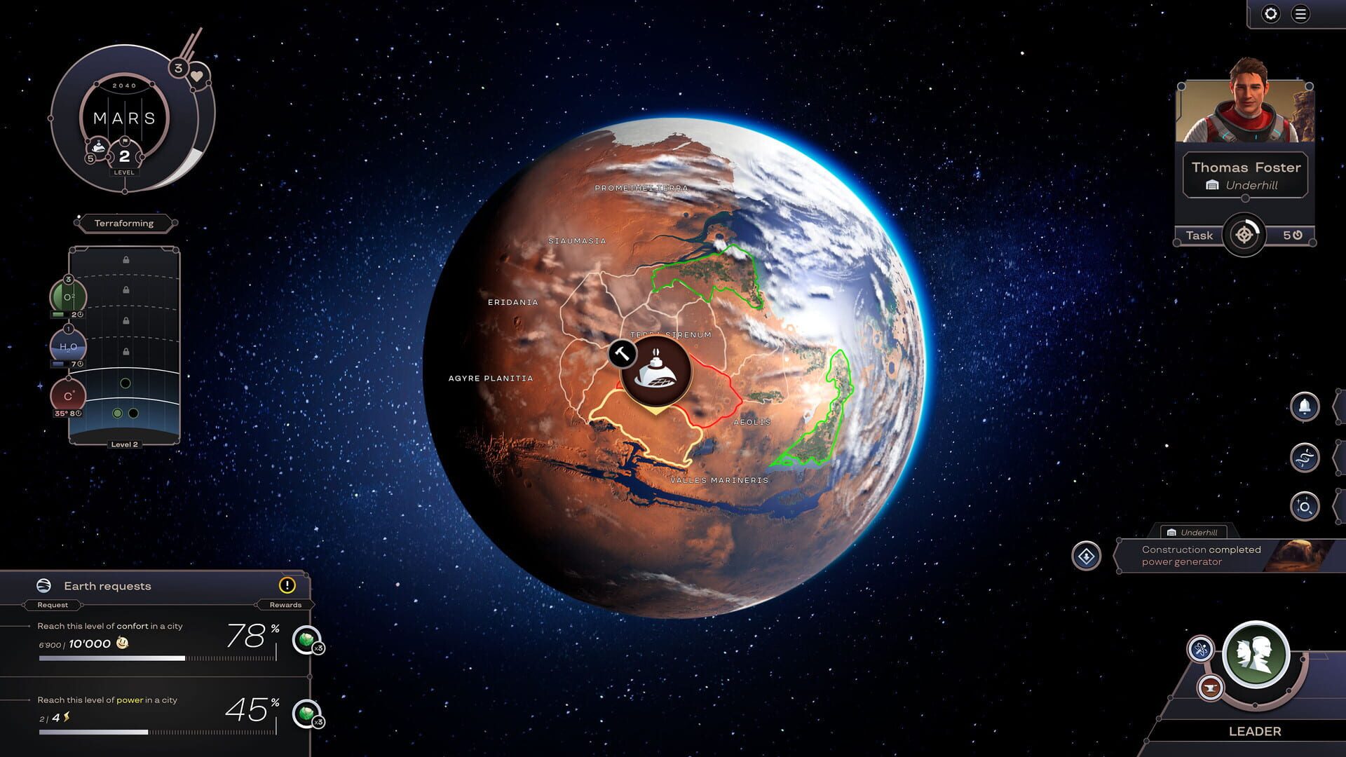 Screenshot for Terraformers: First Steps on Mars