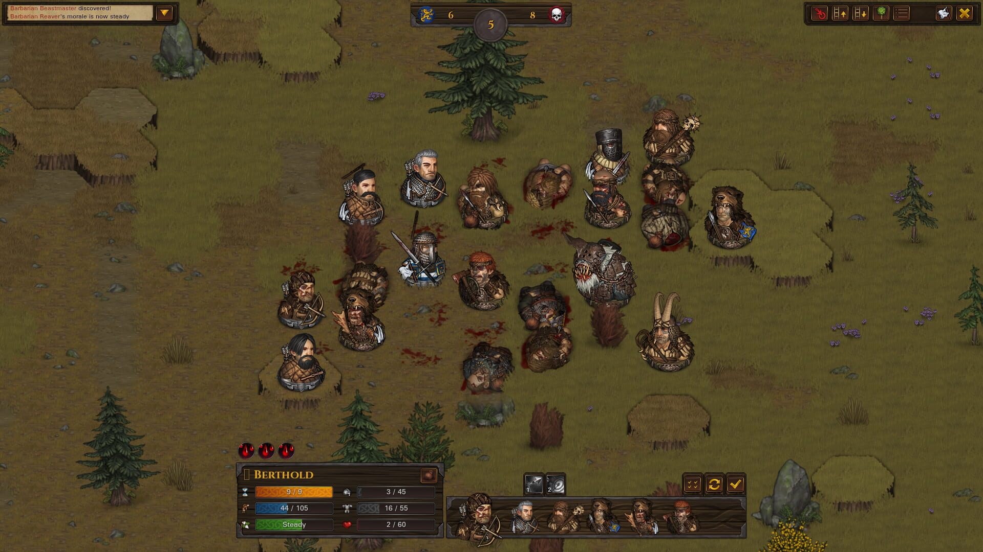 Screenshot for Battle Brothers: Warriors of the North
