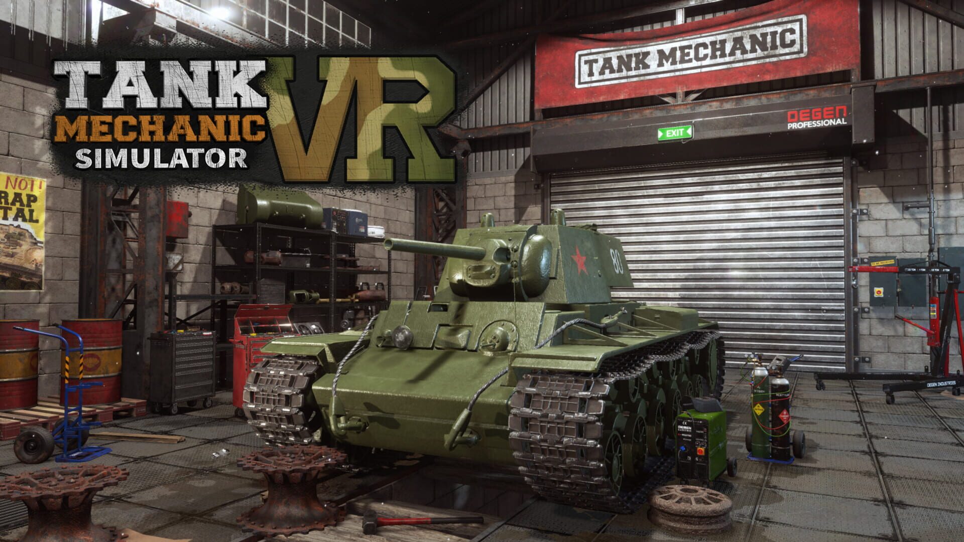 Screenshot for Tank Mechanic Simulator VR