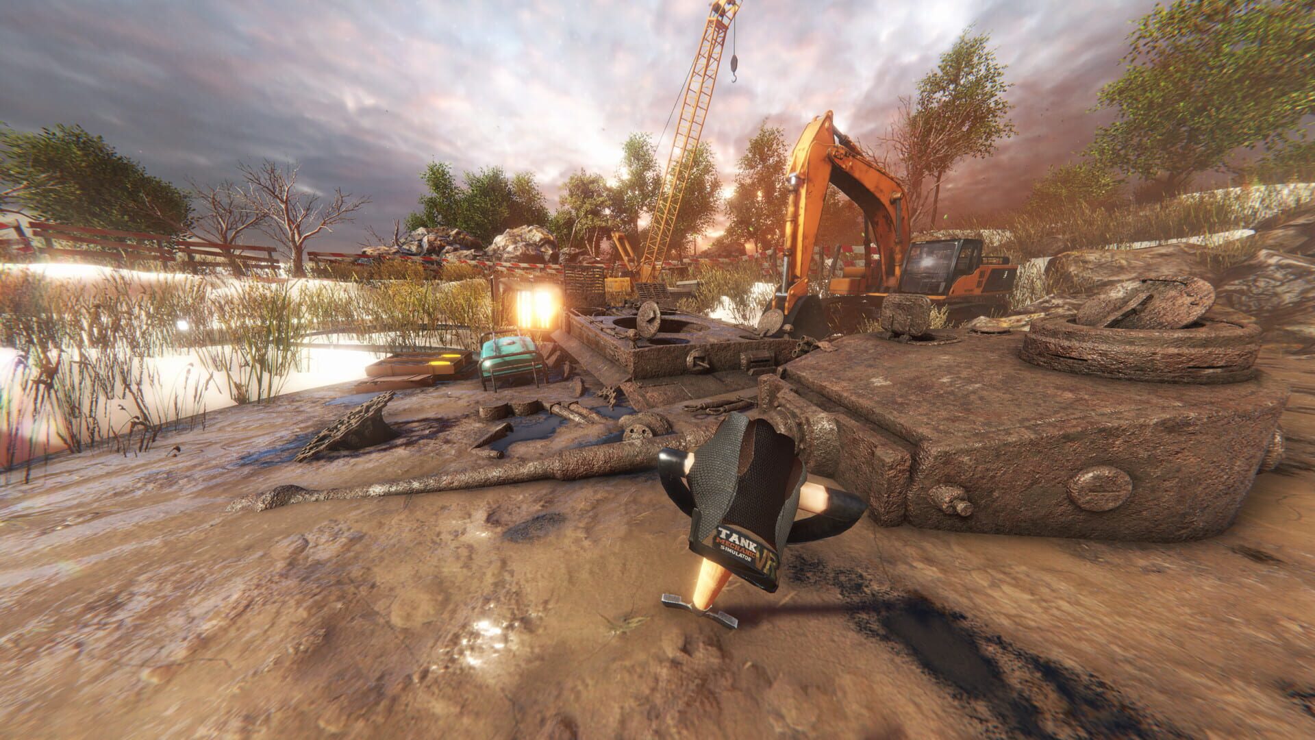 Screenshot for Tank Mechanic Simulator VR