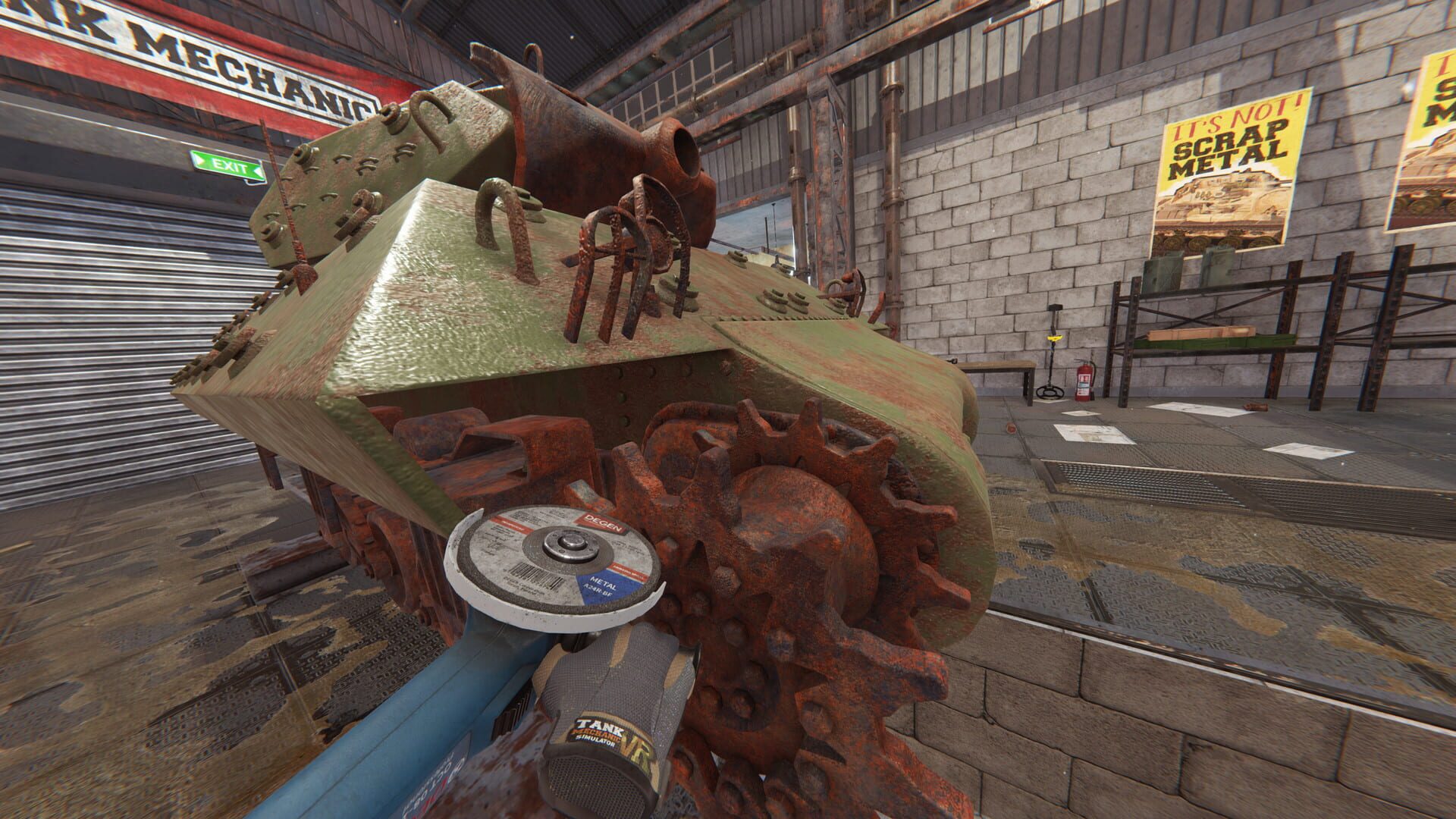 Screenshot for Tank Mechanic Simulator VR