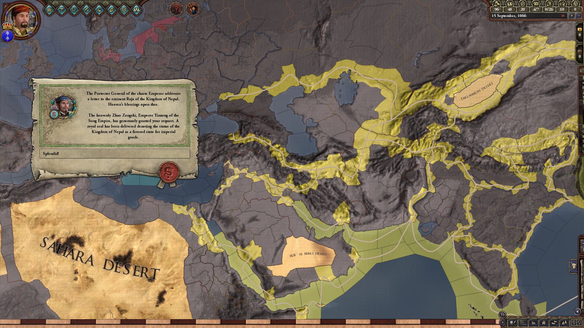 Screenshot for Crusader Kings II: Jade Dragon