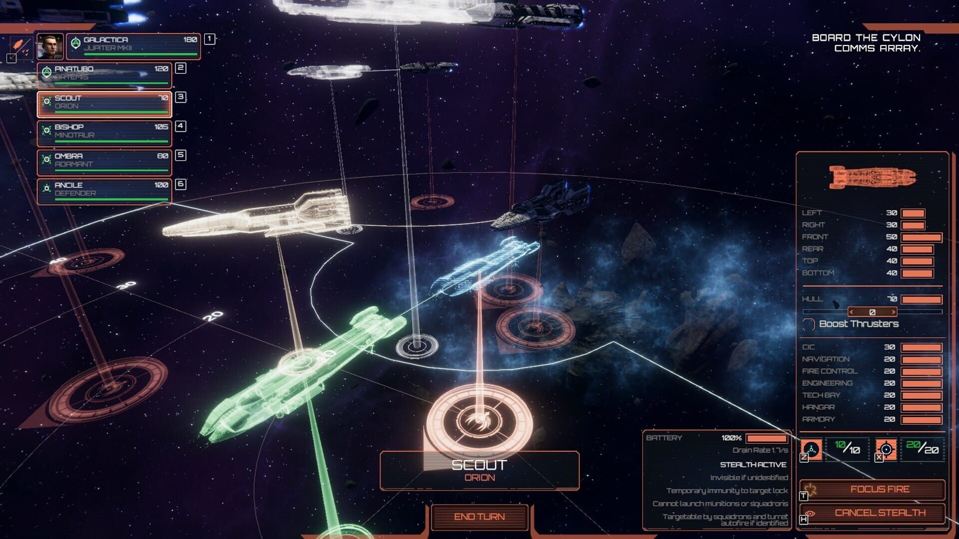 Screenshot for Battlestar Galactica Deadlock: Ghost Fleet Offensive