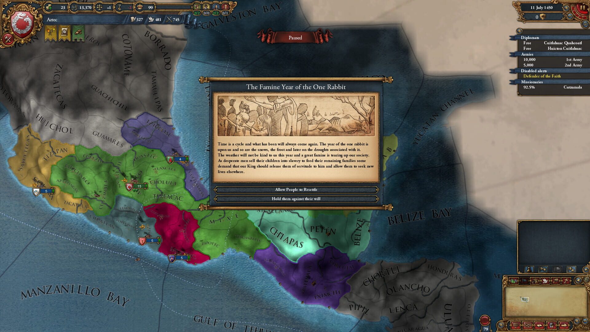 Screenshot for Europa Universalis IV: El Dorado