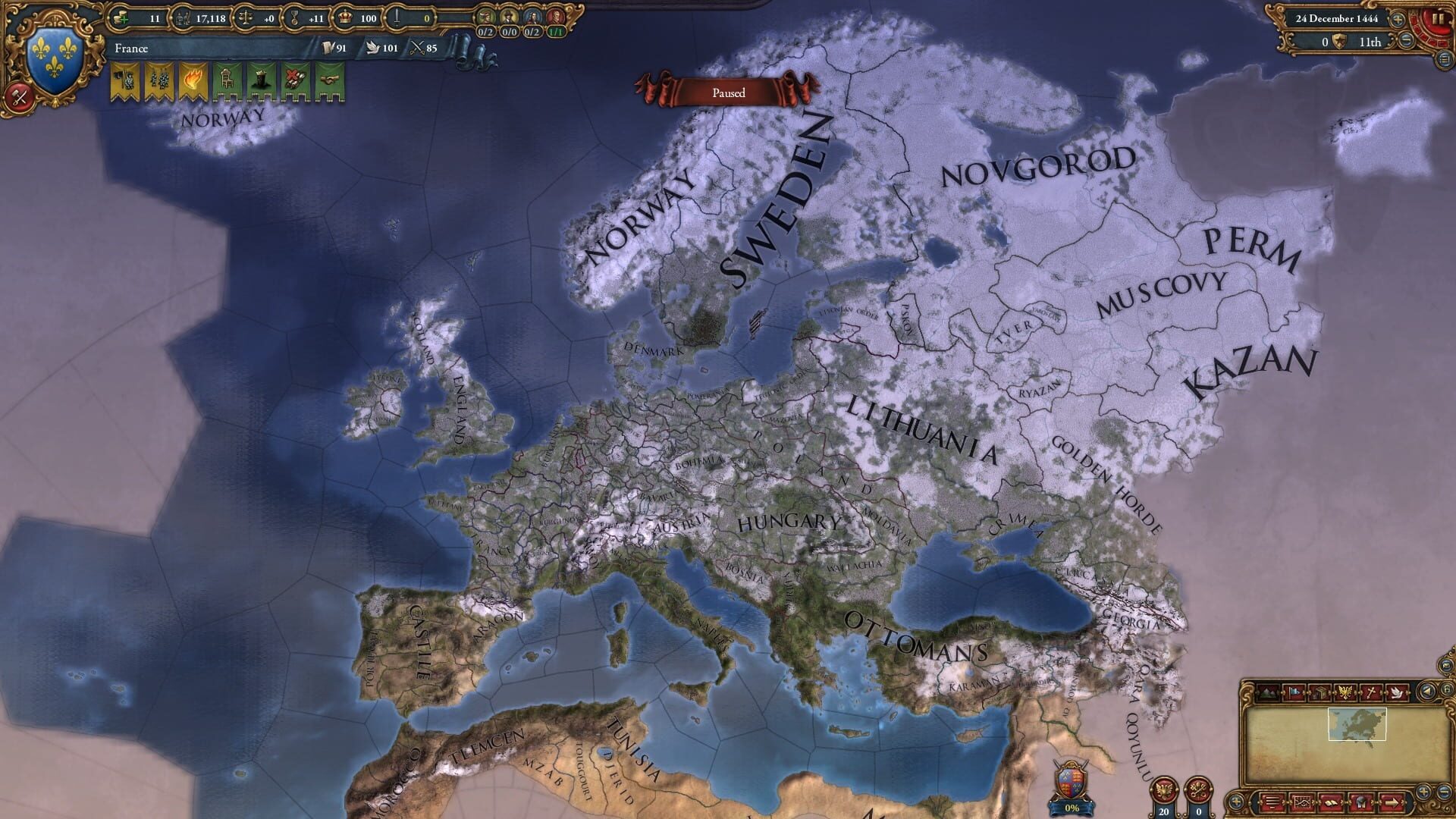 Screenshot for Europa Universalis IV: Art of War
