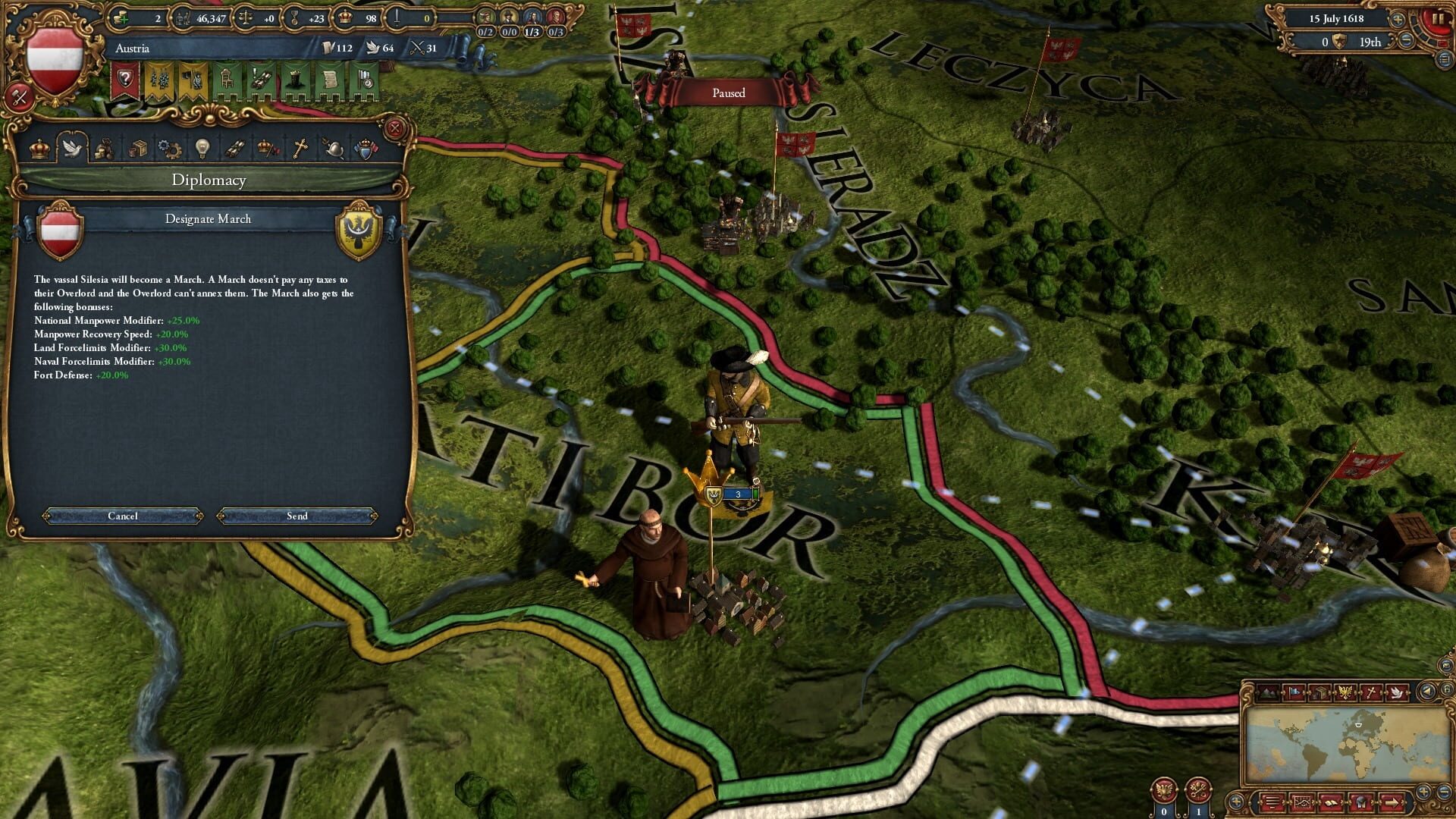 Screenshot for Europa Universalis IV: Art of War