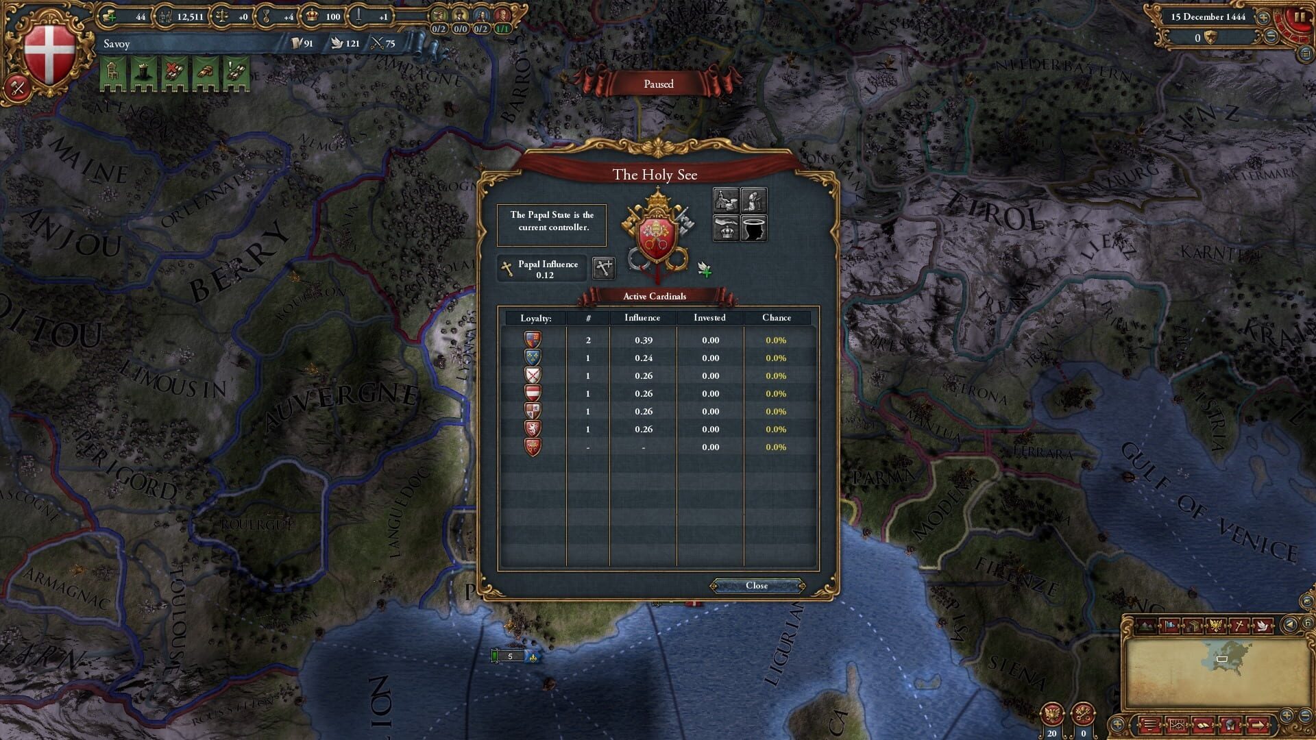 Screenshot for Europa Universalis IV: Art of War