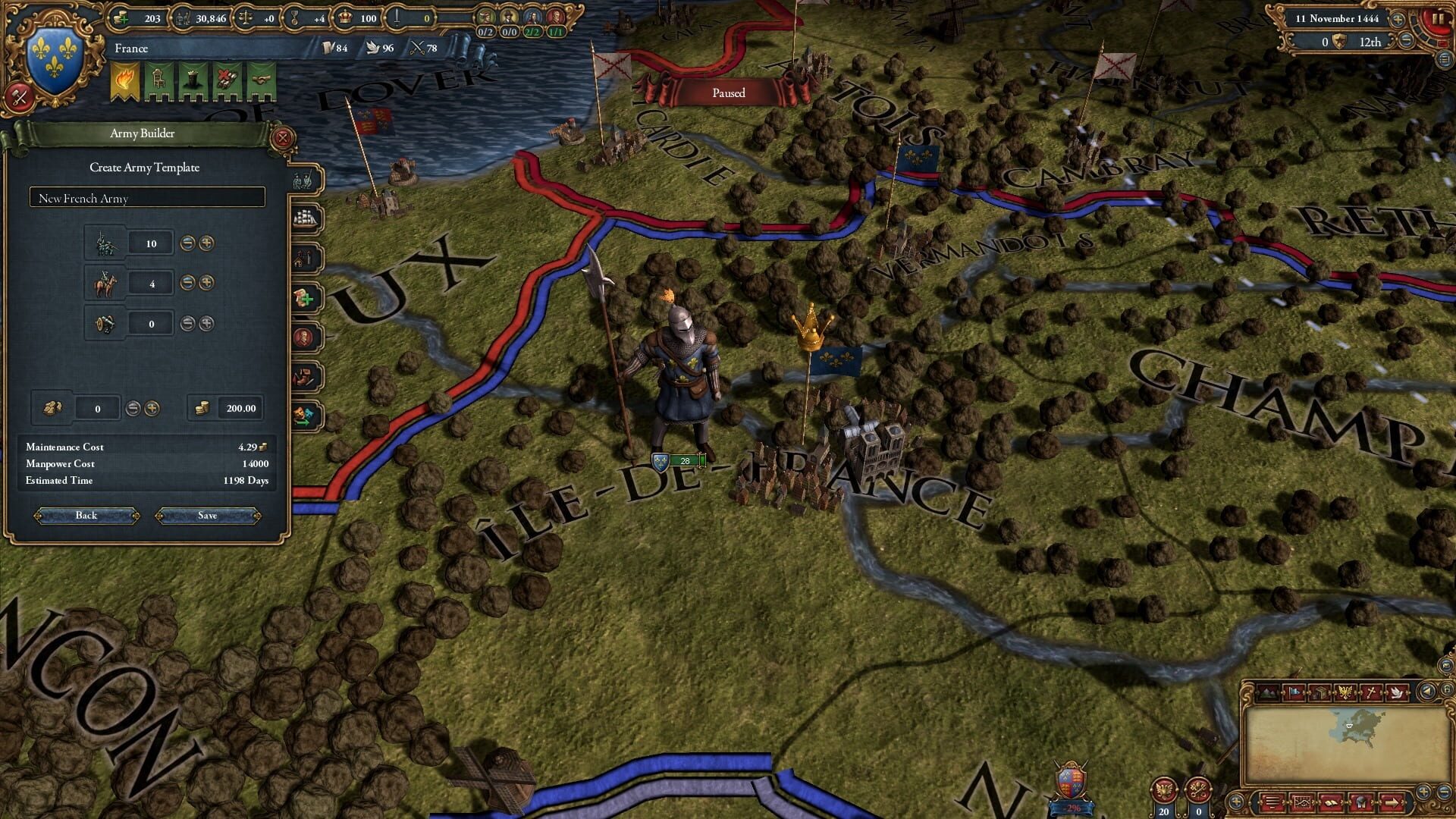 Screenshot for Europa Universalis IV: Art of War