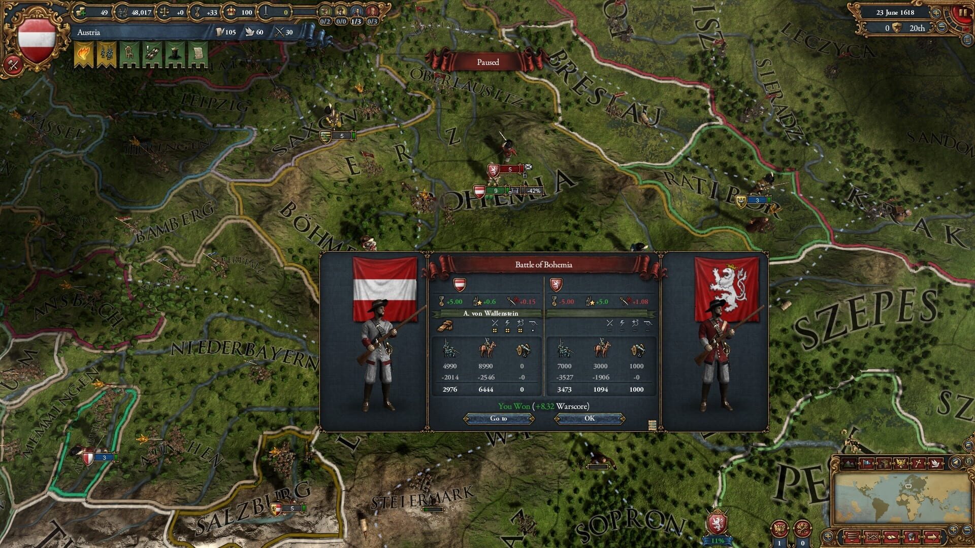 Screenshot for Europa Universalis IV: Art of War
