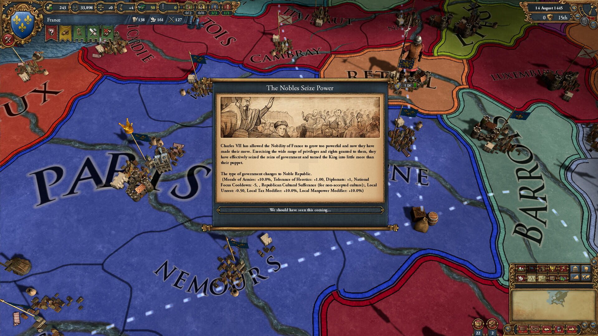 Screenshot for Europa Universalis IV: The Cossacks