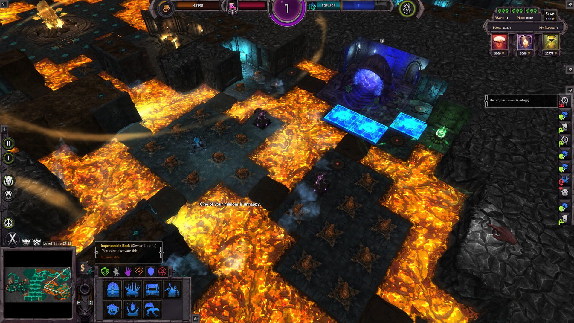 Screenshot for War for the Overworld: Crucible