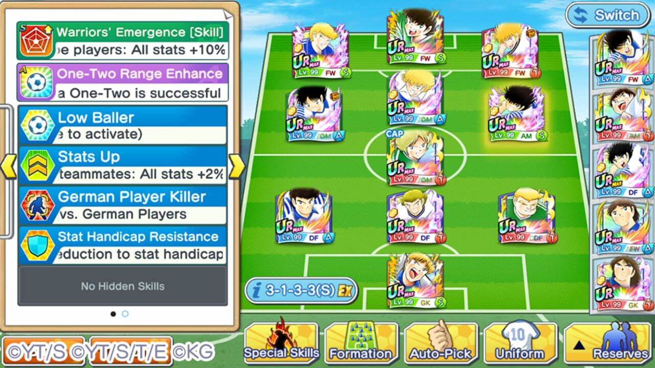Screenshot for Captain Tsubasa: Dream Team