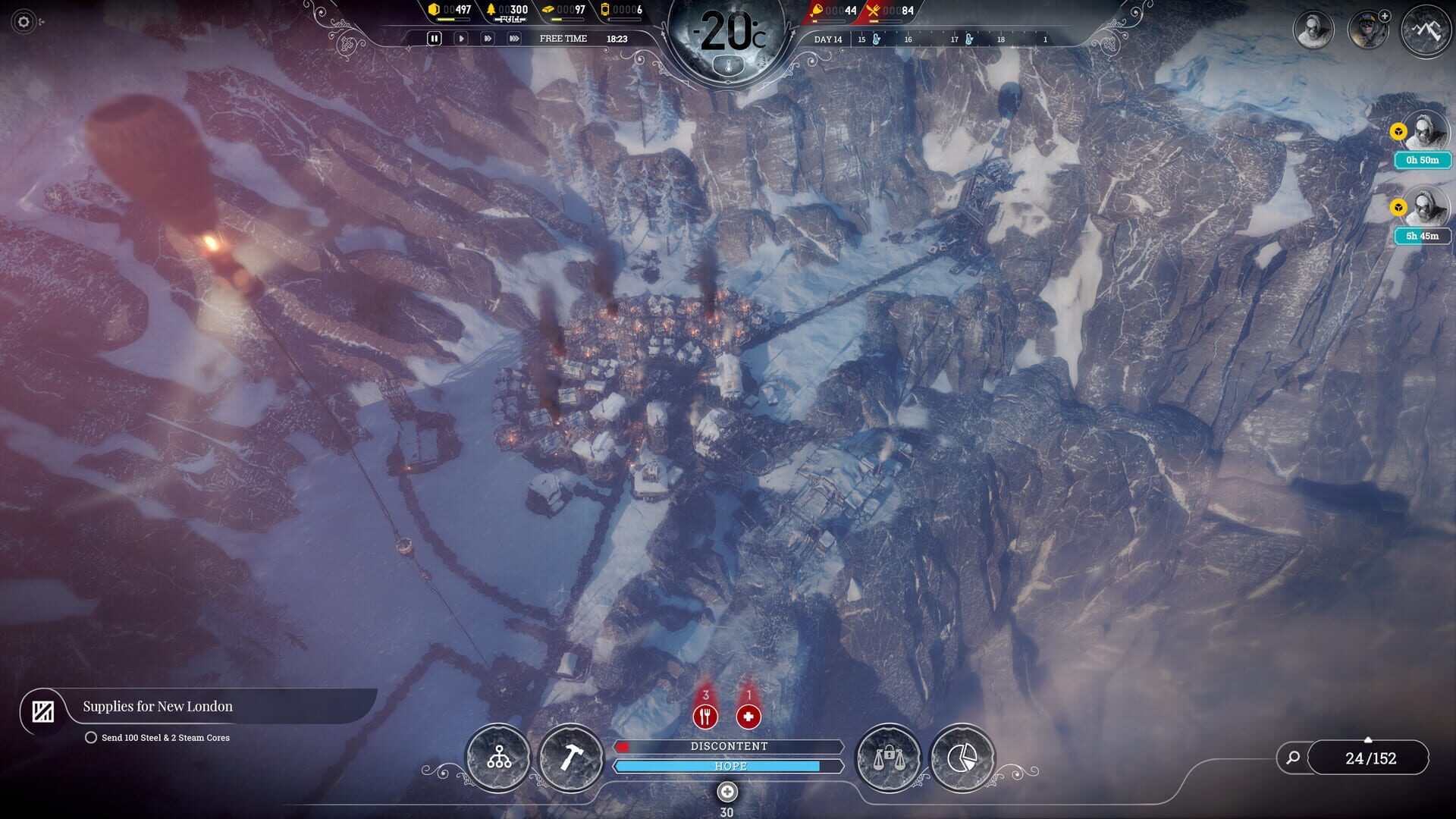 Screenshot for Frostpunk: On the Edge