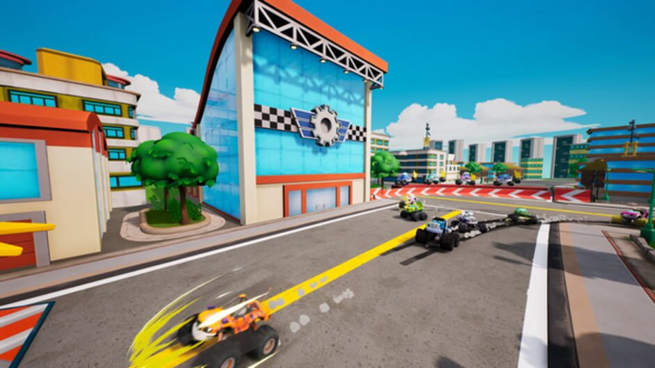 Screenshot for Blaze and the Monster Machines: Axle City Racers