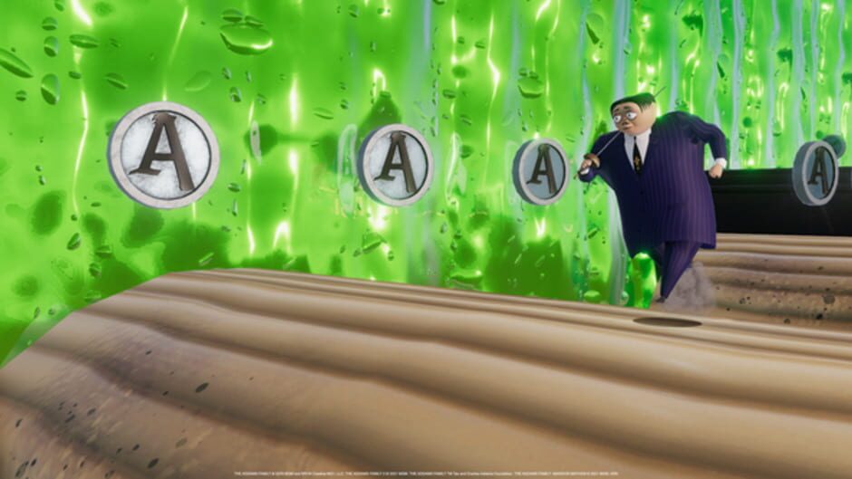Screenshot for The Addams Family: Mansion Mayhem