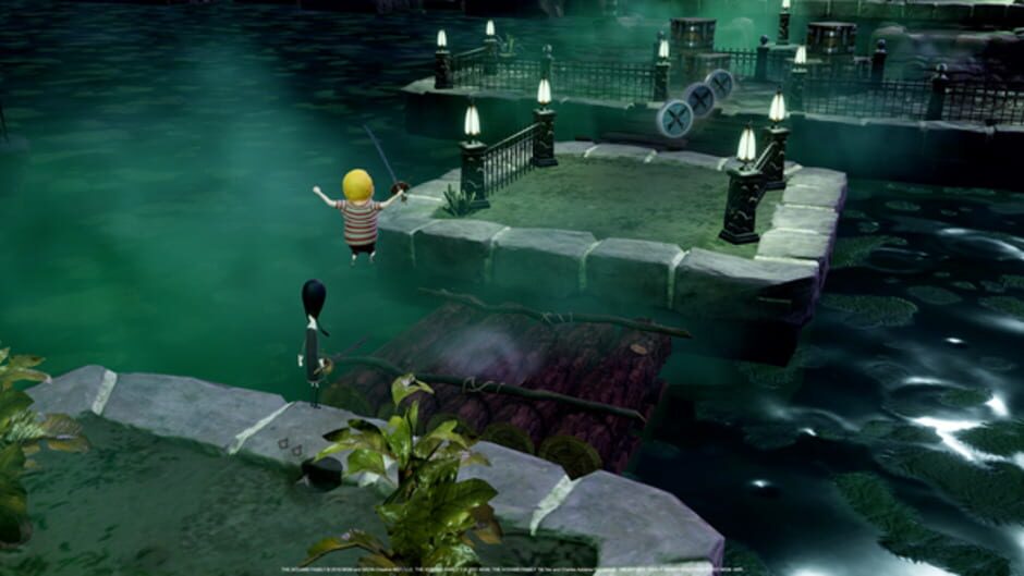 Screenshot for The Addams Family: Mansion Mayhem